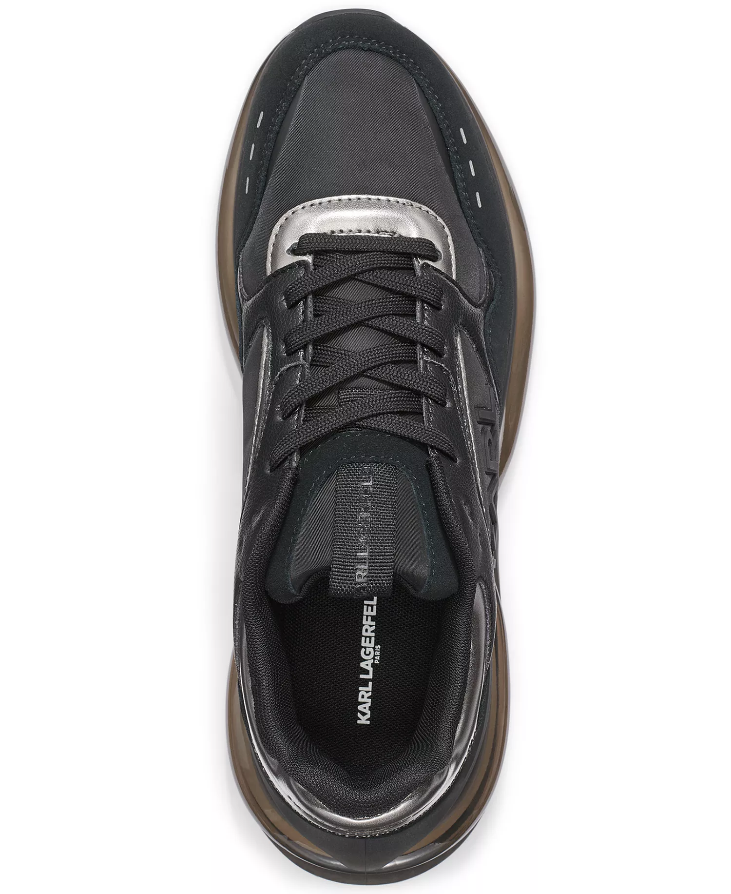 Men's Karl Side Sneaker - Black - 10.5M