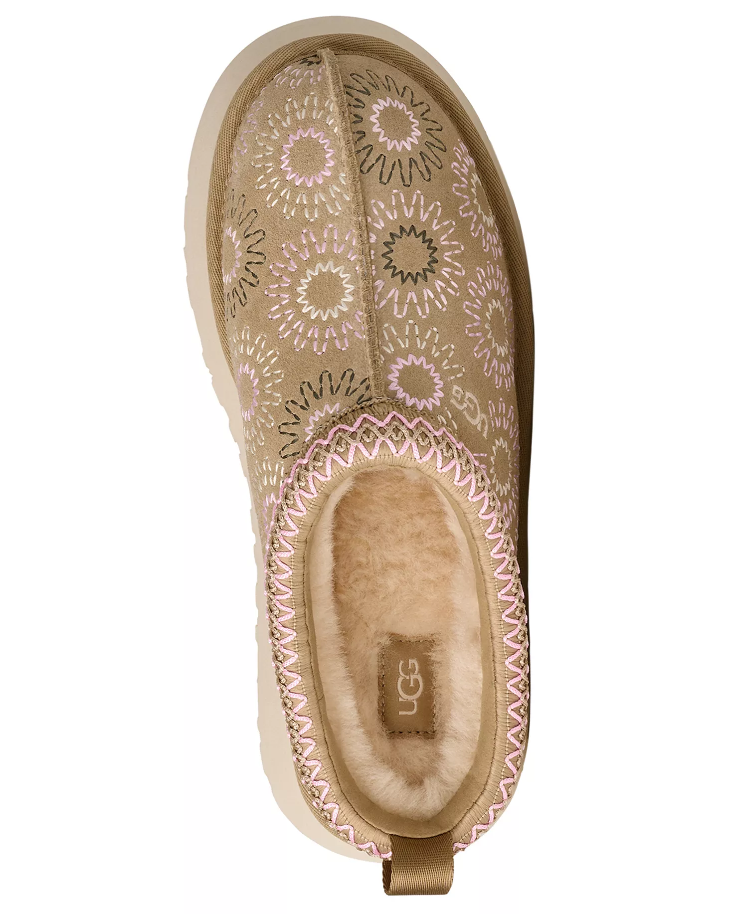 Women's Tazz Sun Stitch Slip-On Slippers - Mustard Seed - 10M