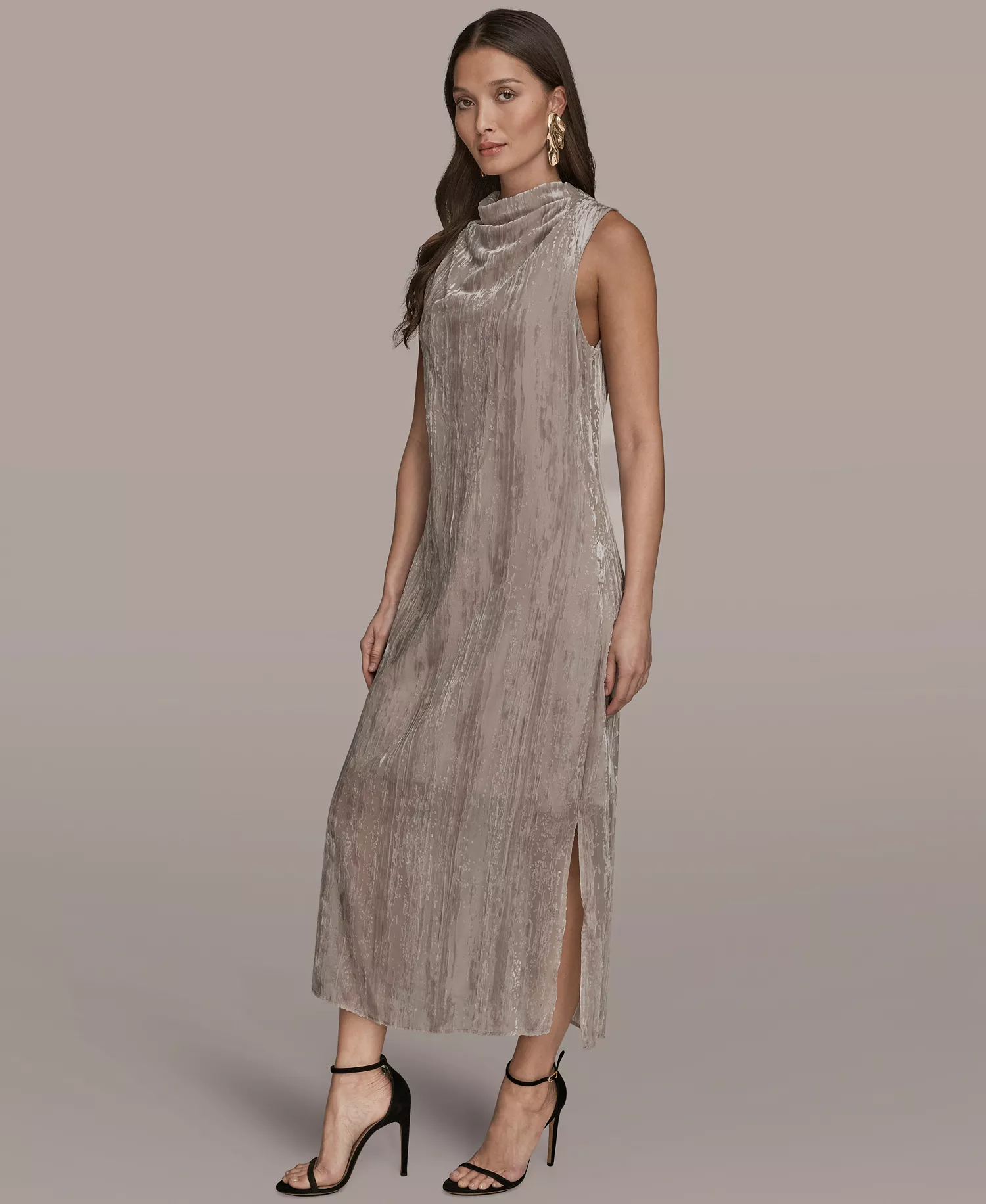 Women's Sleeveless A-Line Dress - Vapor - L
