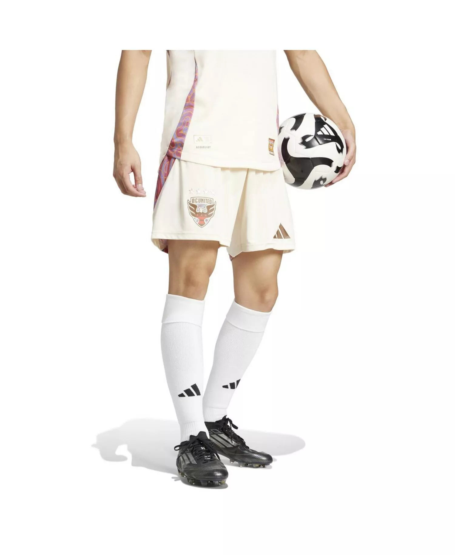 Men's Tan D.C. United Away 2025 The Soul Kit Authentic Shorts - Tan - 2XL
