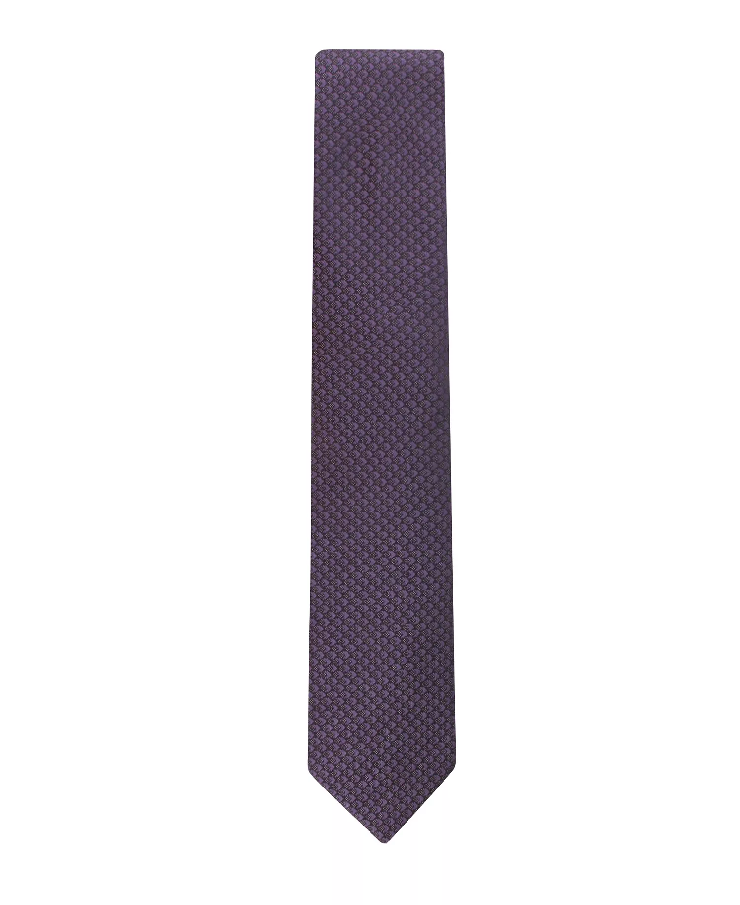 Men's Logan Geometric Tie - Purple - ONE SIZE