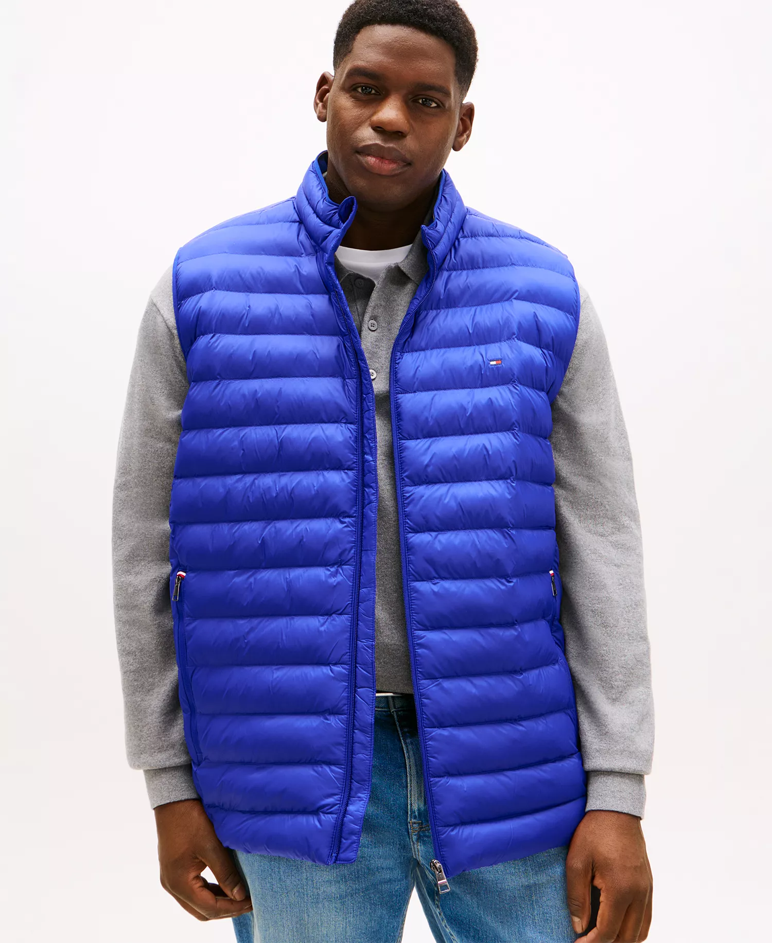 Men's Big & Tall Packable Regular-Fit Vest - Wedge Blue - 2XLT
