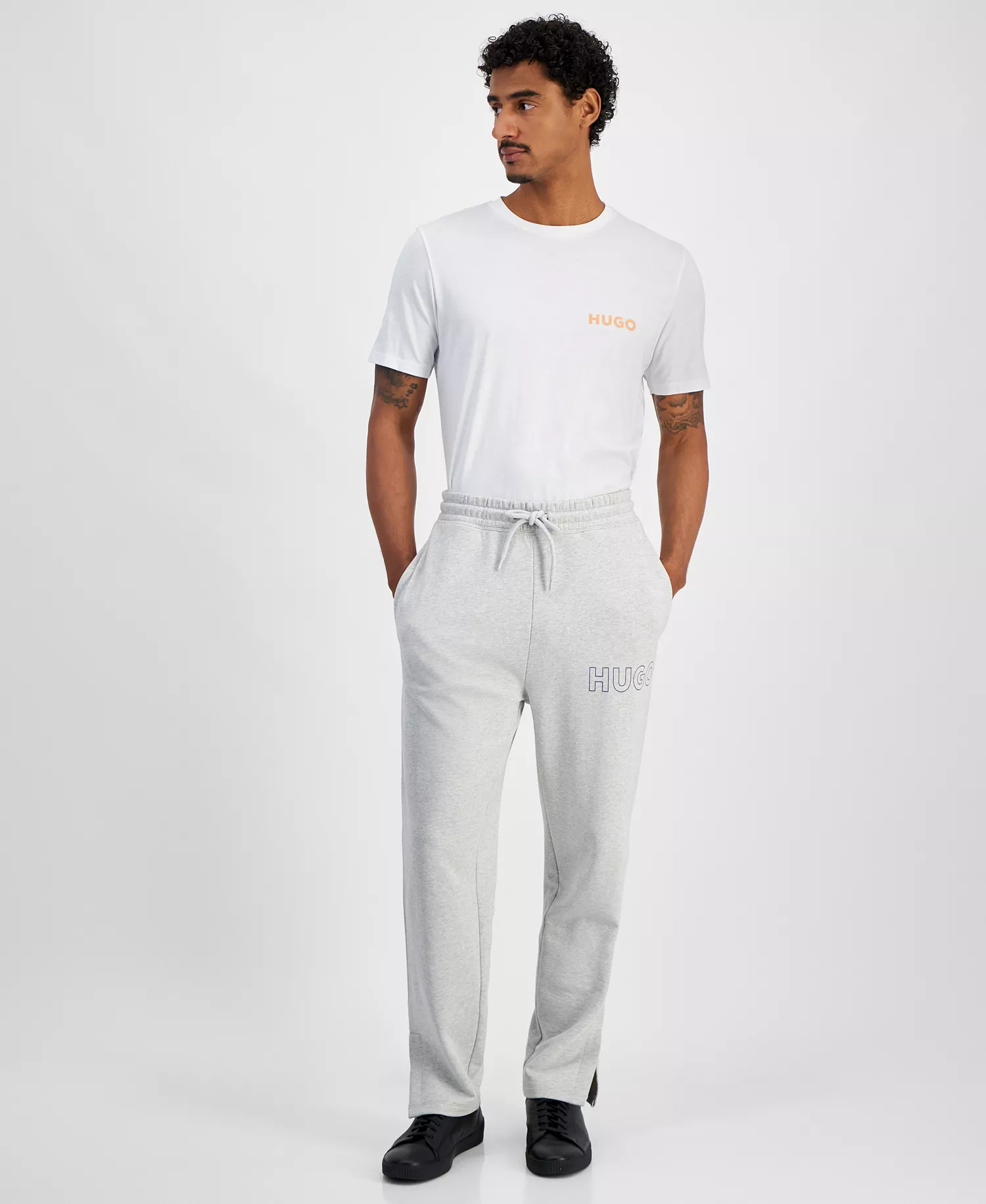 Men's Nassolmy French Terry Jogger Pants - Gray - M