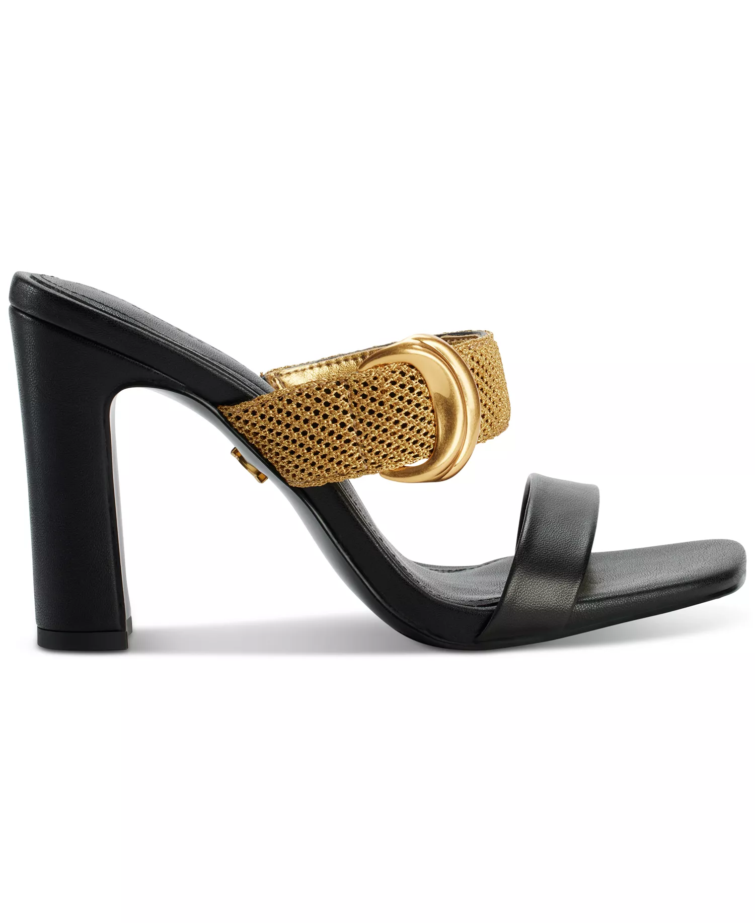 Brigail Slide Dress Sandals - Black - 5M