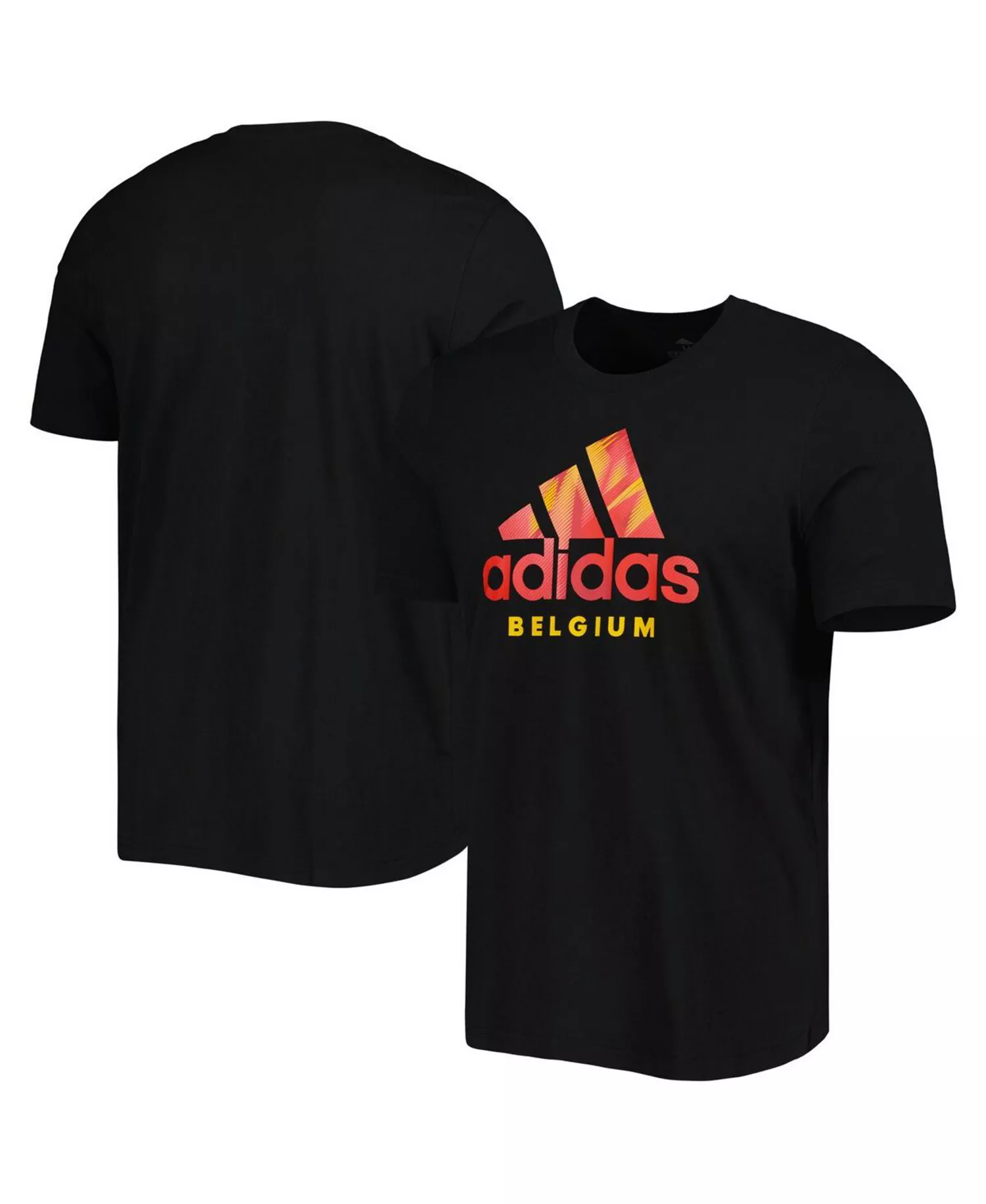 Men's Black Belgium National Team DNA Graphic T-shirt - Black - L