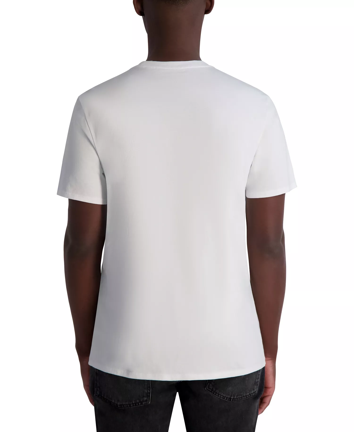 Men's Faded Logo Graphic T-Shirt - White - 2XL