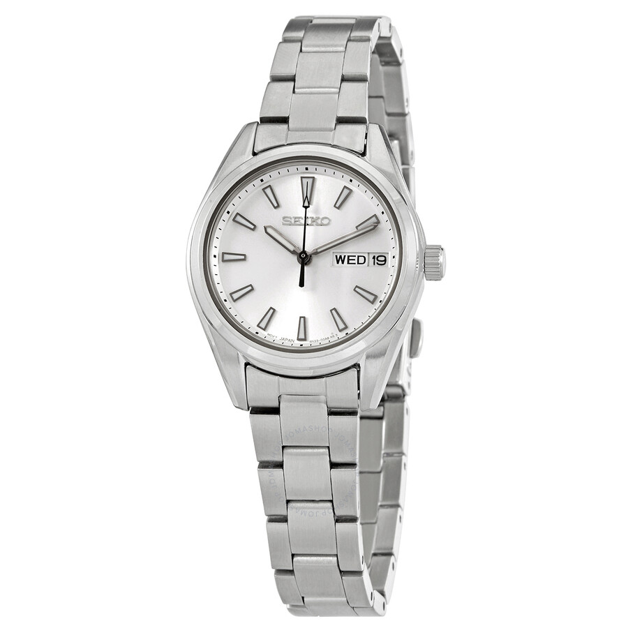 Seiko Neo Classic Quartz Silver Dial Ladies Watch