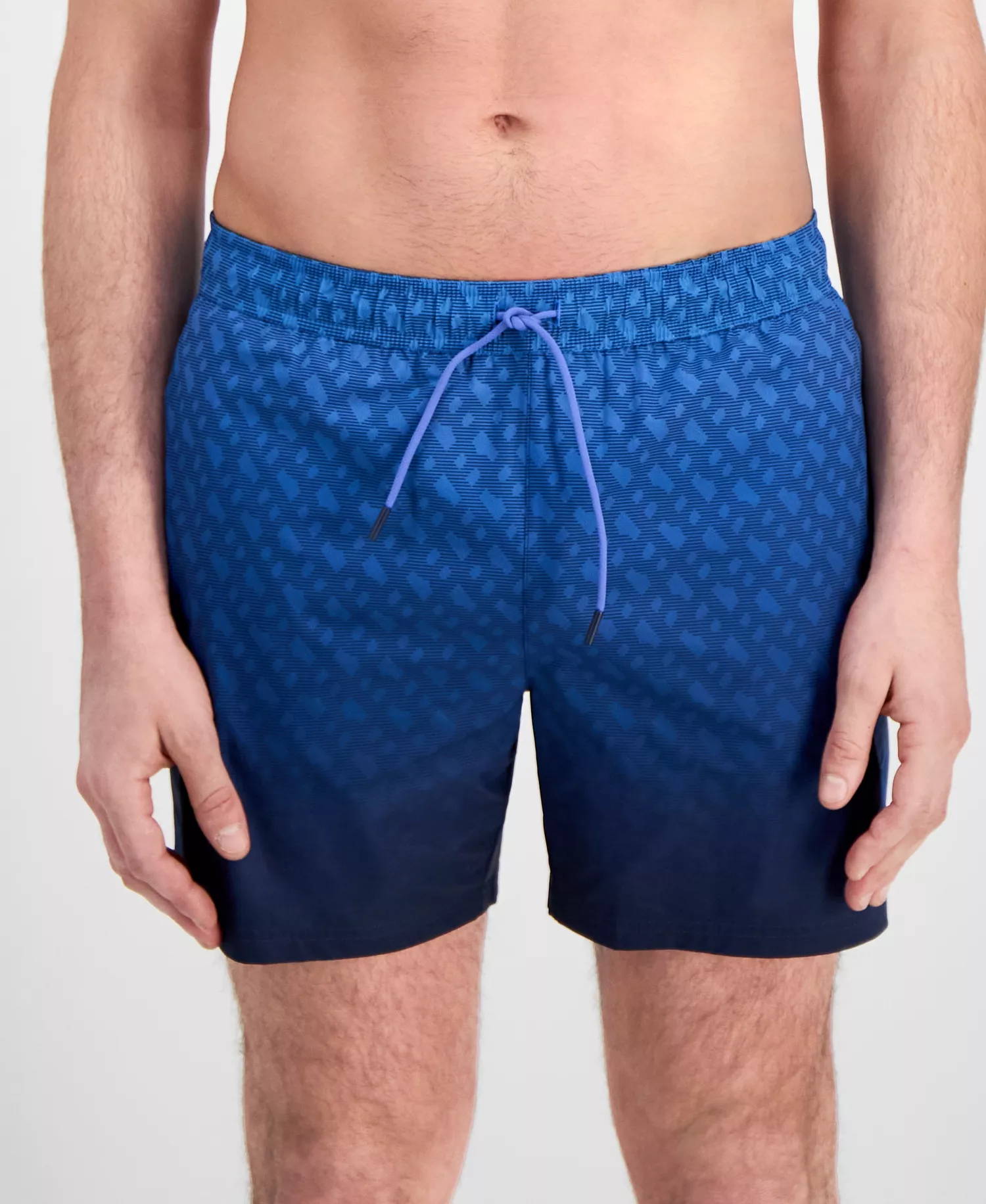 BOSS by Men's Ombre 6" Swim Trunks - Blue - 2XL