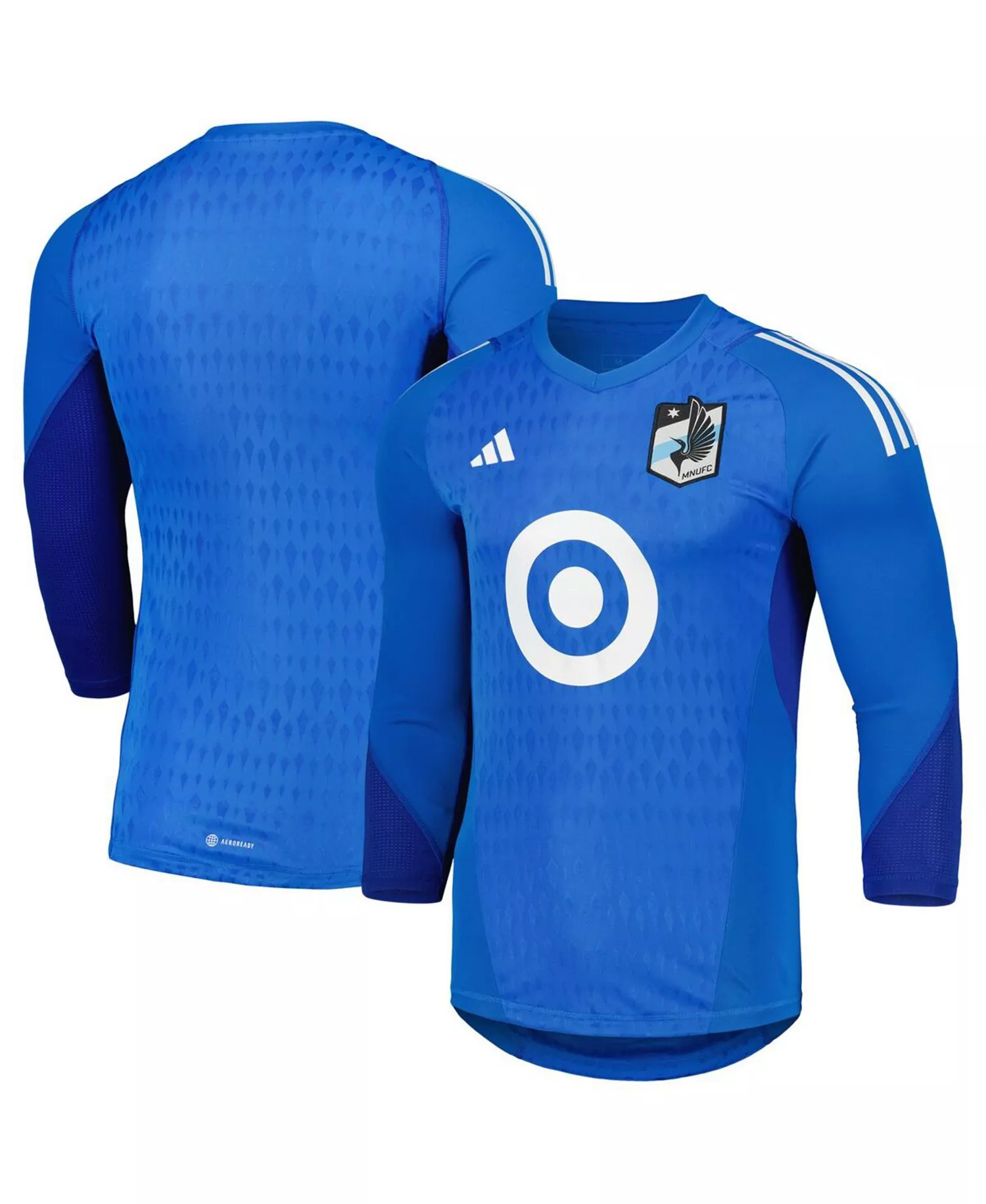 Men's Blue Minnesota United FC 2023 Goalkeeper Long Sleeve Replica Jersey - Blue - L