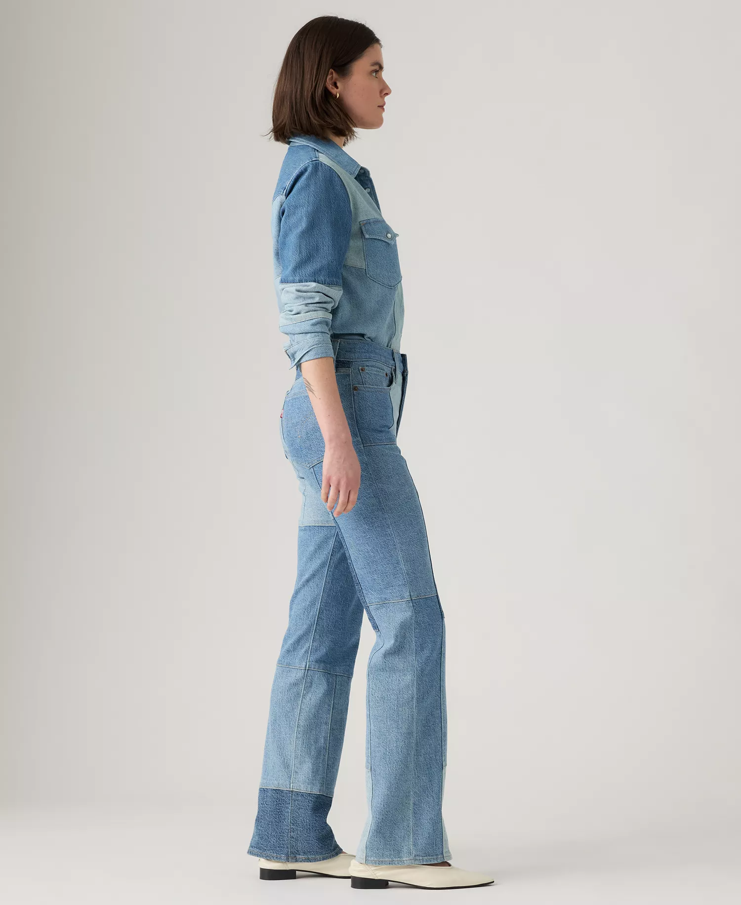 Premium Women's Wedgie Bootcut High Rise Jeans - Denim - 24