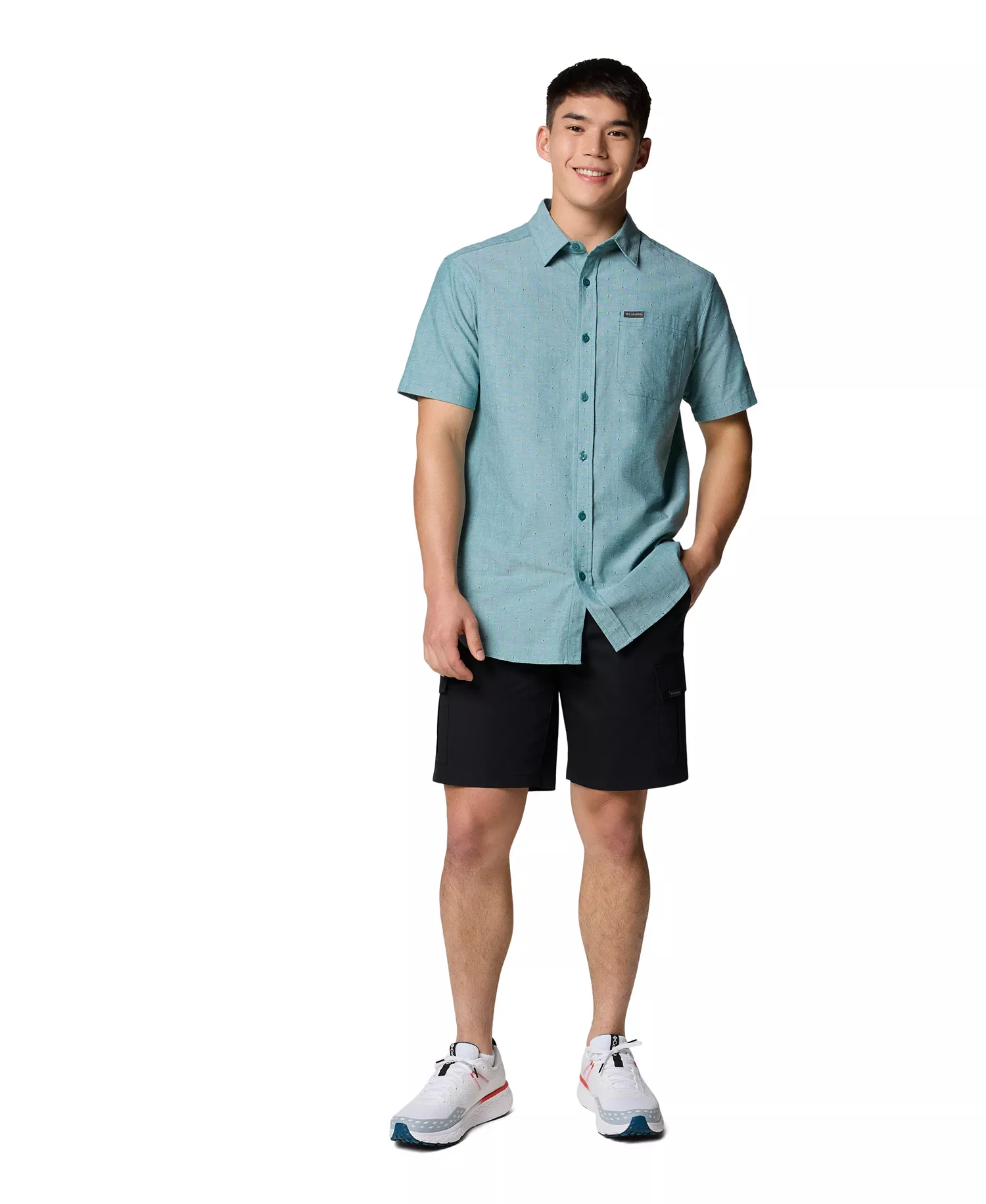 Men's Rapid Rivers Cargo Shorts - Black - 30