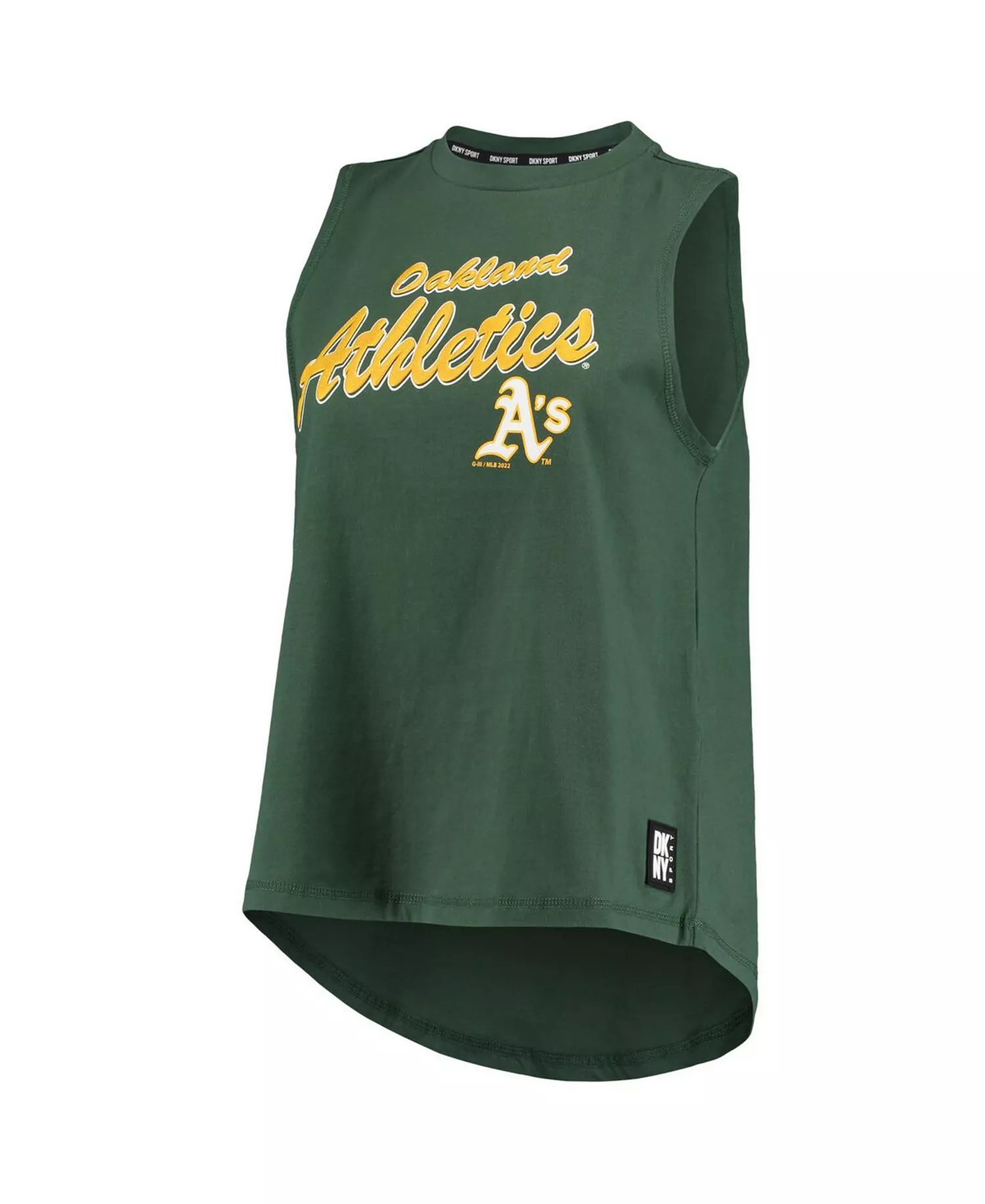 Women's Green Oakland Athletics Marcie Tank Top - Green - L