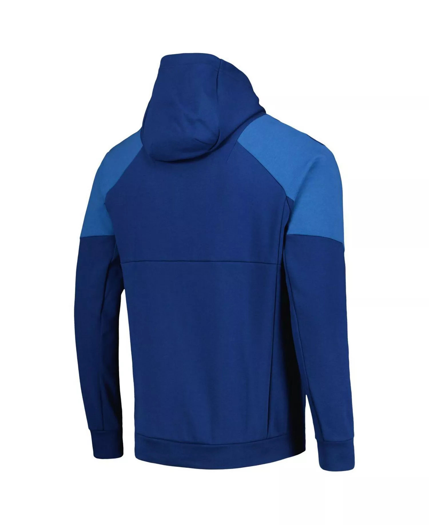 Men's Blue Seattle Sounders FC 2023 Player Travel Pullover Hoodie - Blue - 2XL