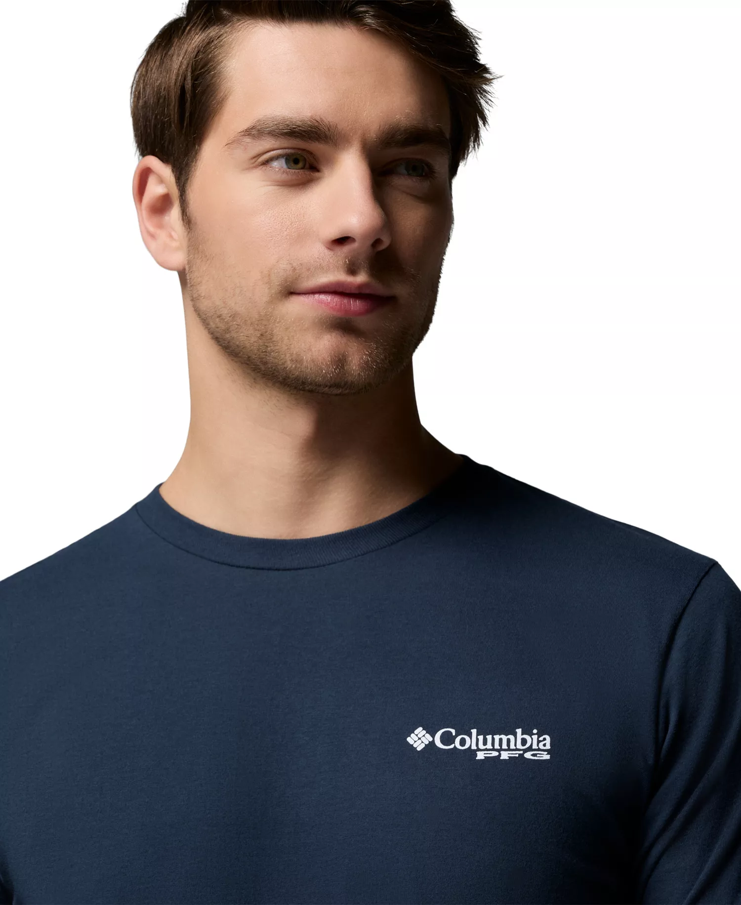 Men's PFG Ruh Roh Graphic T-Shirt - Columbia Navy - L