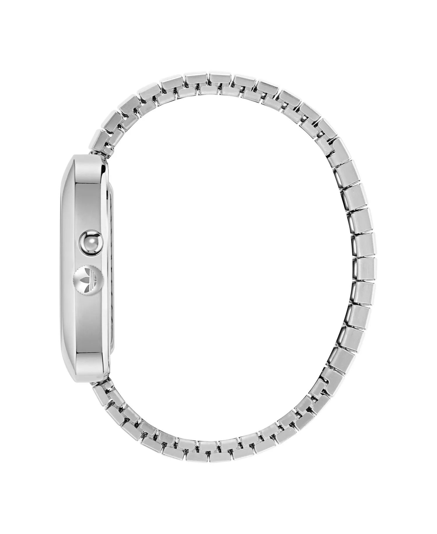 Unisex Analog Silver-Tone Stainless Steel Watch, 37mm - Silver-Tone - No Size