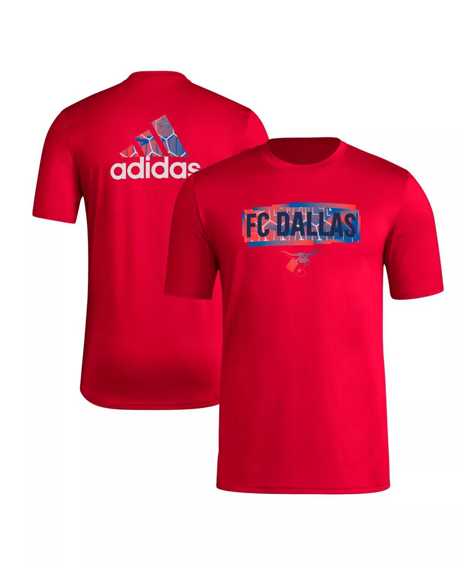 Men's Red FC Dallas Local Pop AEROREADY T-Shirt - Red - L