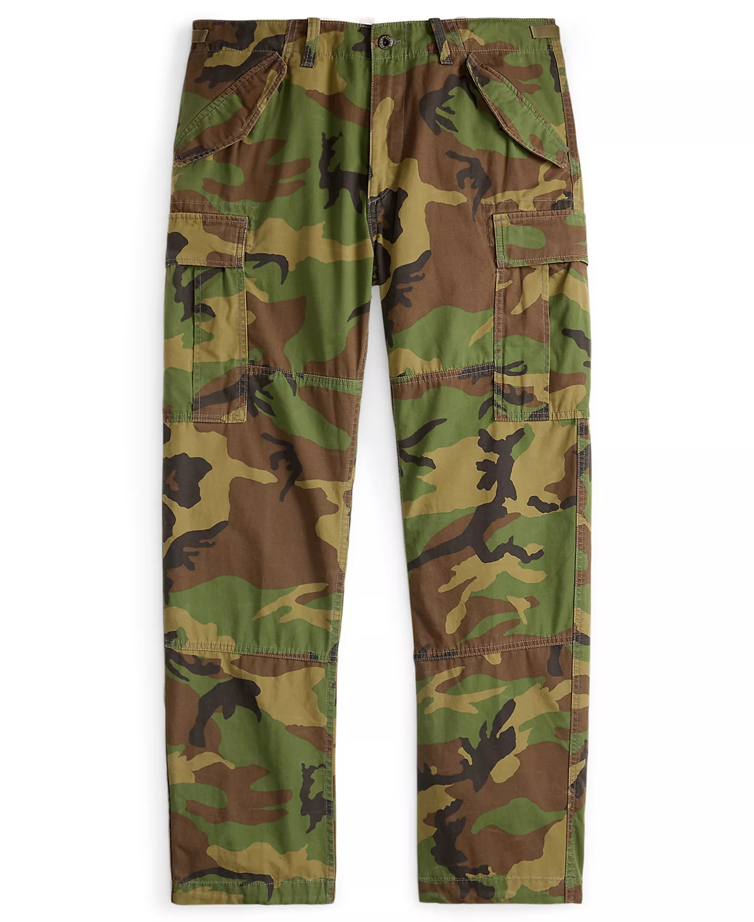Men's Classic Fit Camo Canvas Cargo Pants - Surplus Camo - 30x30