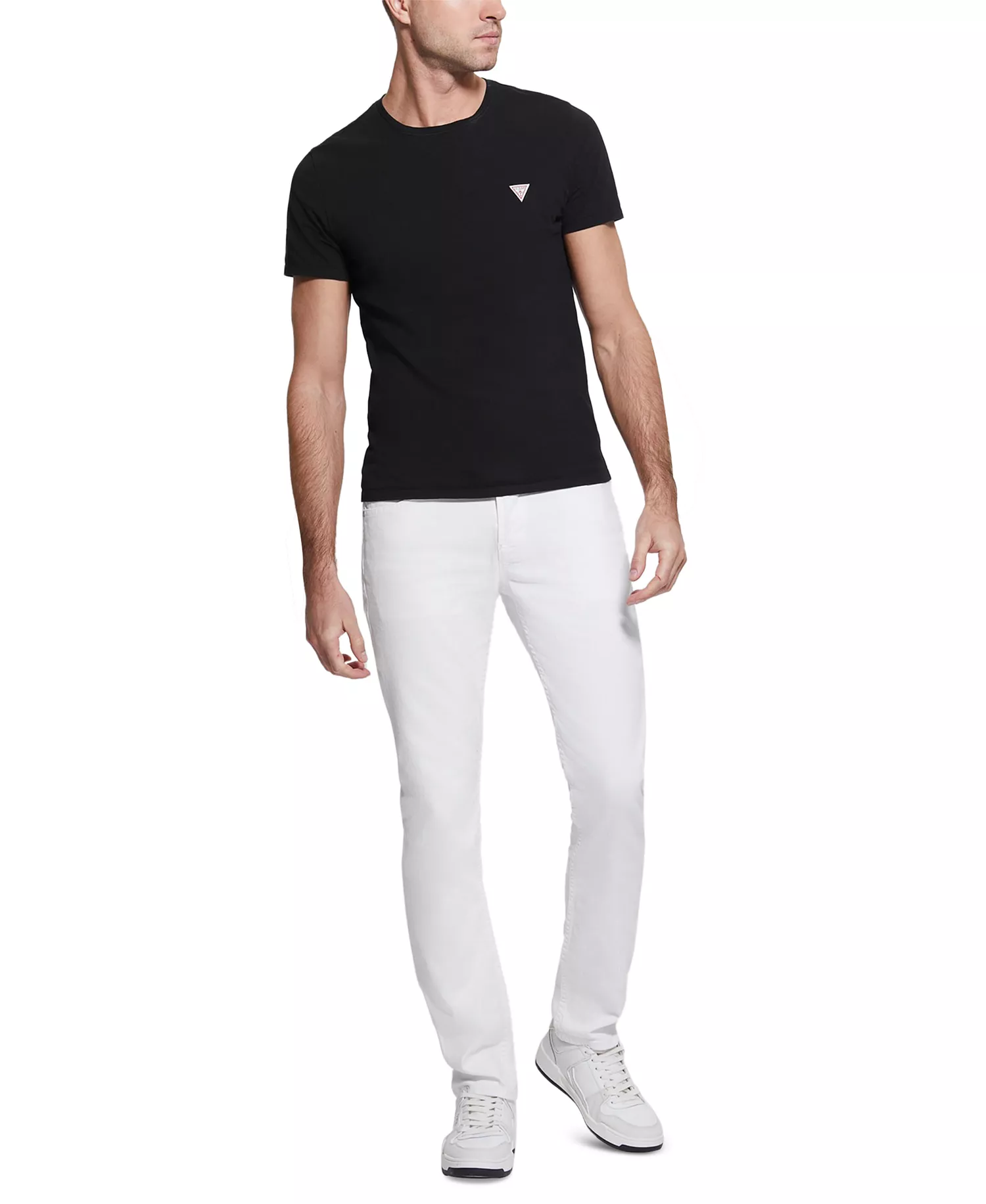 Men's Eco Slim Tapered Fit Jeans - Optic White - 30x30