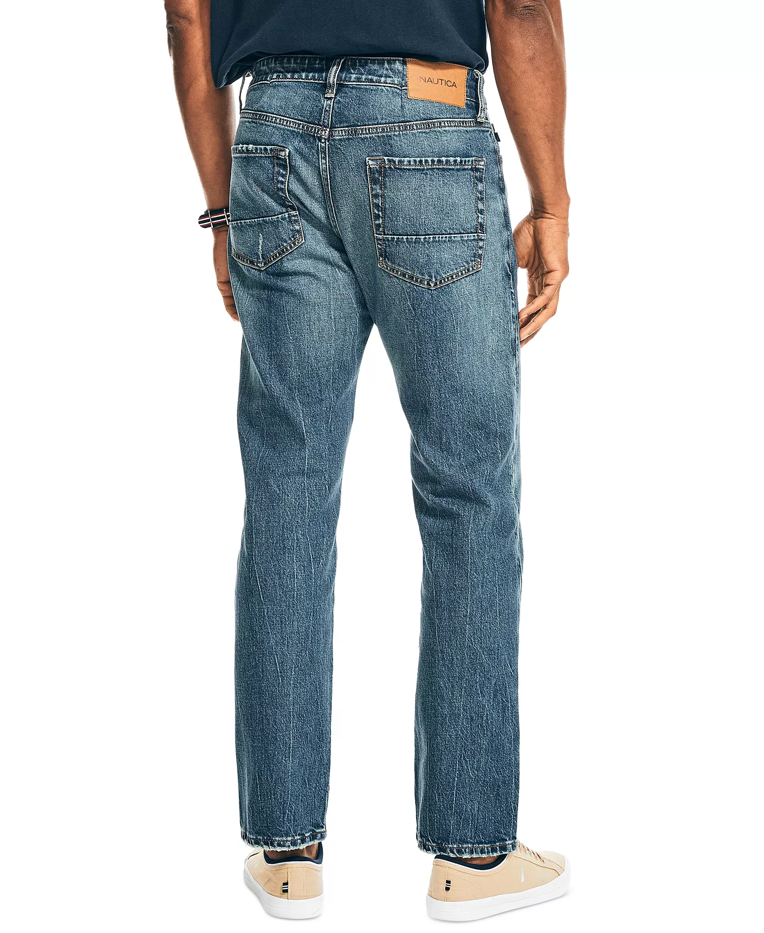 Men's Vintage Straight-Fit Stretch Denim 5-Pocket Jeans - Botany Bay - 30x30