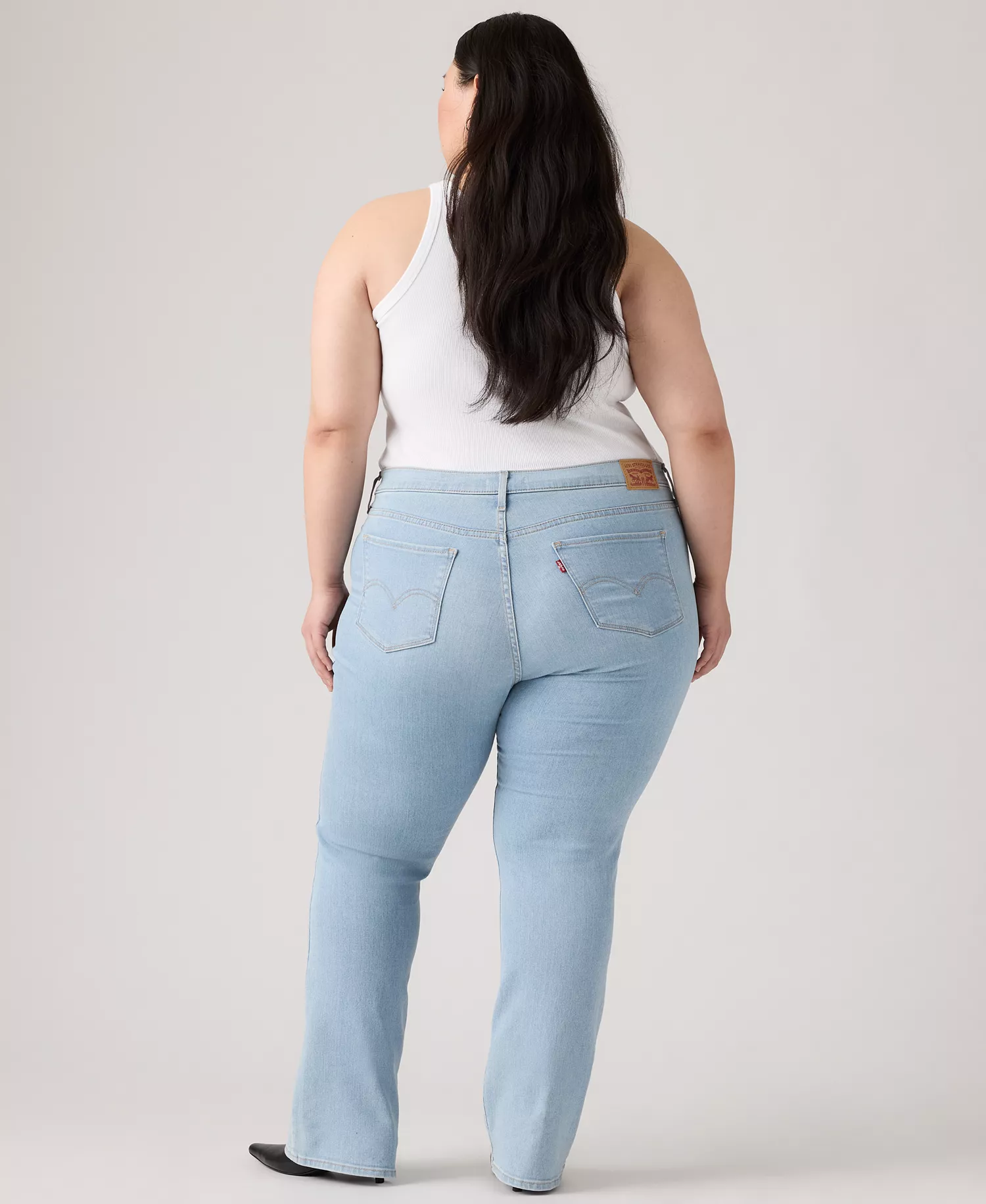 Trendy Plus Size 415 Classic Bootcut Jeans - Eternal Indigo Light Plus - 16W