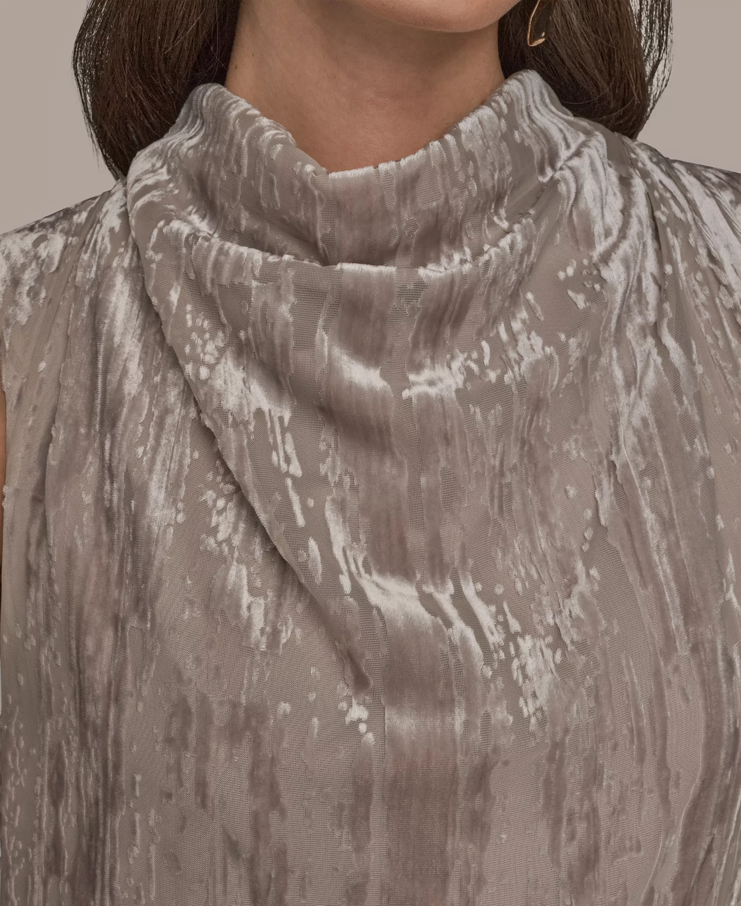 Women's Sleeveless A-Line Dress - Vapor - L