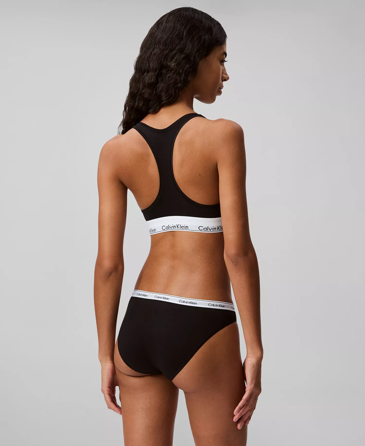 Calvin Klein Women's Modern Cotton Bralette F3785 - Black - L