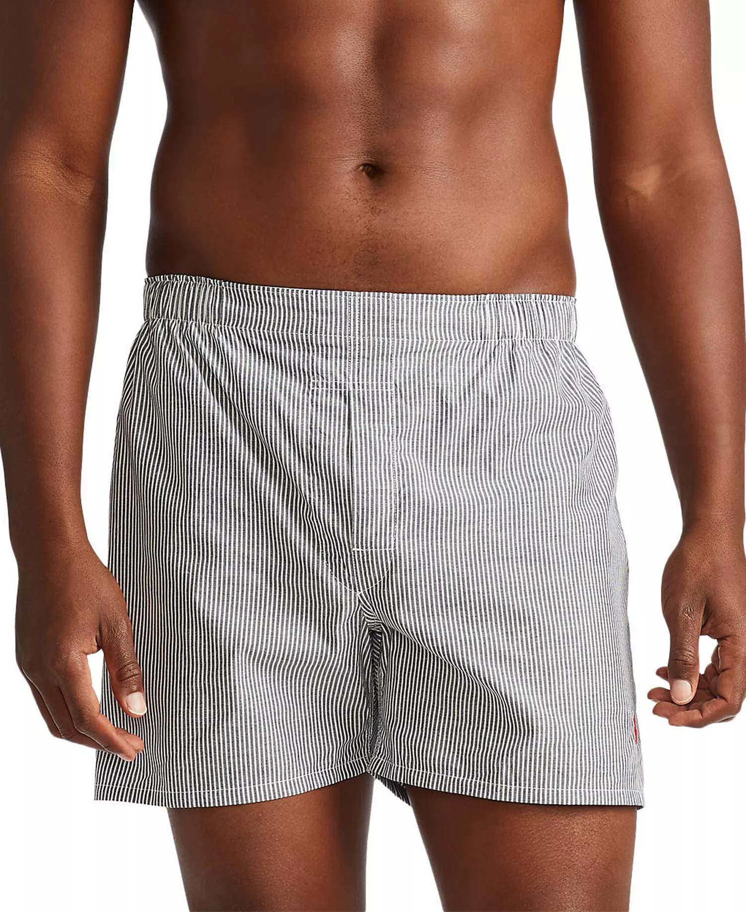 Men's 3-Pack Classic Woven Cotton Boxers - Bengal Stripe / Stockton / Polo Black - L