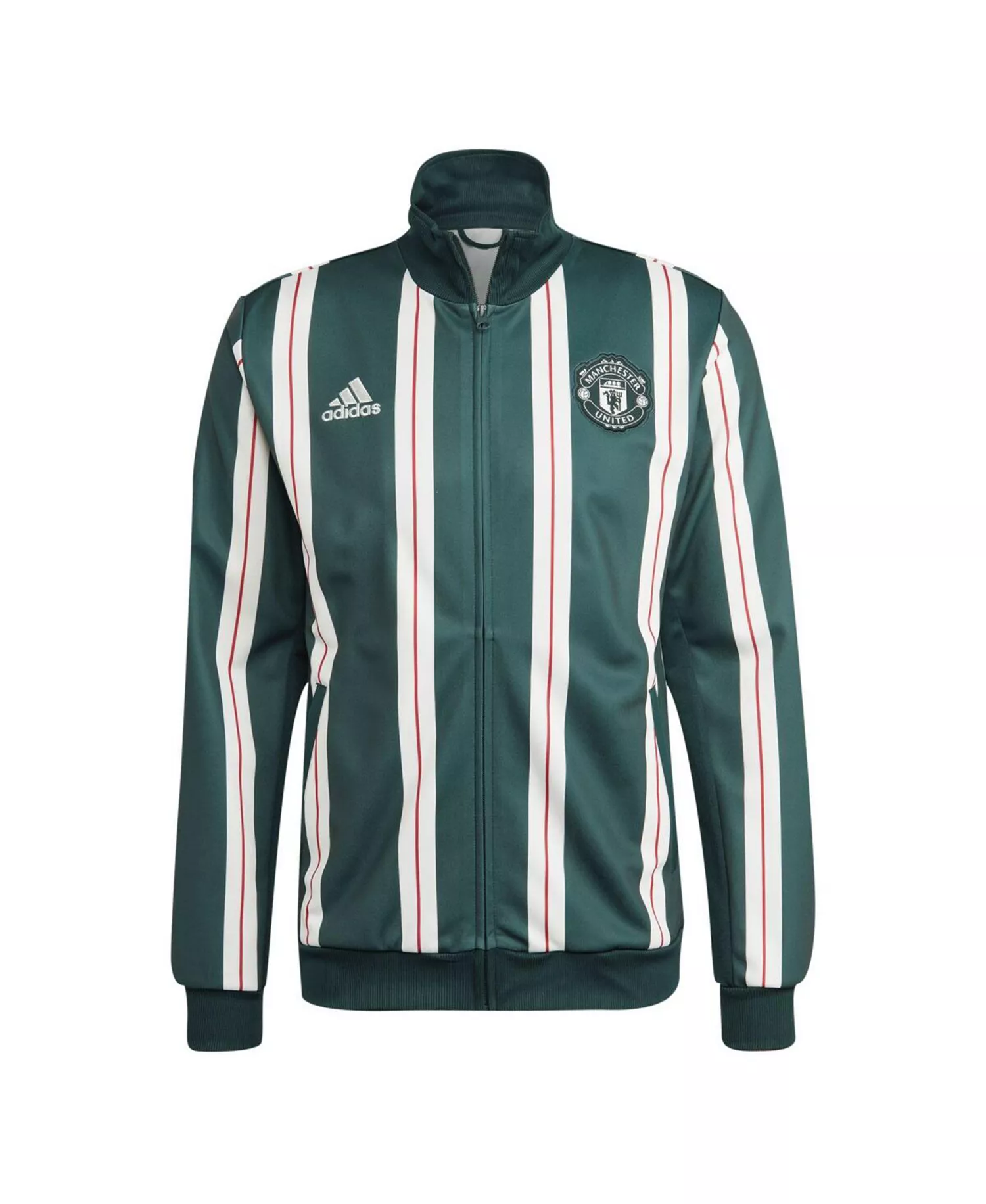 Men's Green Manchester United Lifestyle Full-Zip Track Top - Green - 2XL