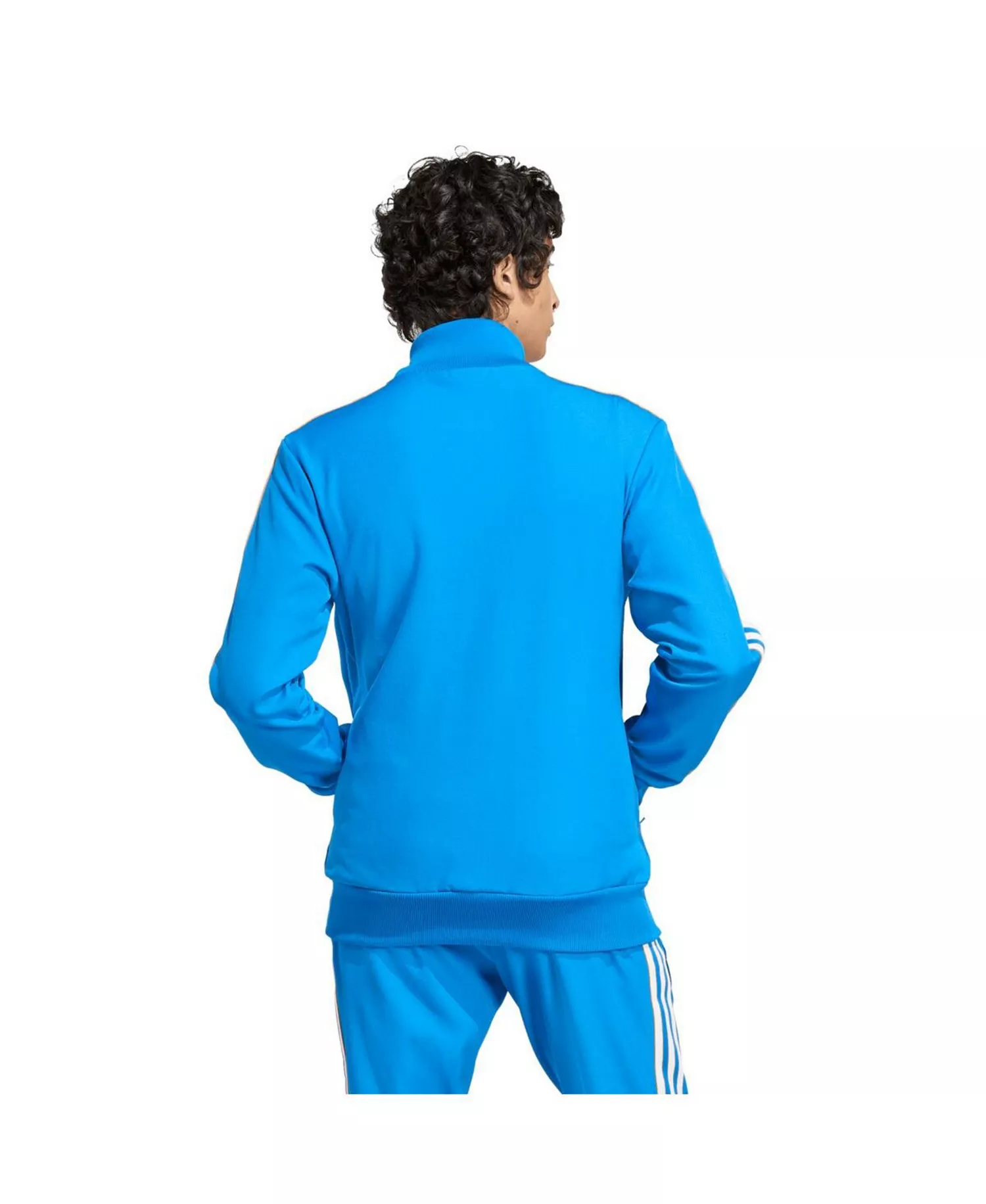 Men's Blue Real Madrid Terrace Icons Full-Zip Track Jacket - Blue - 2XL