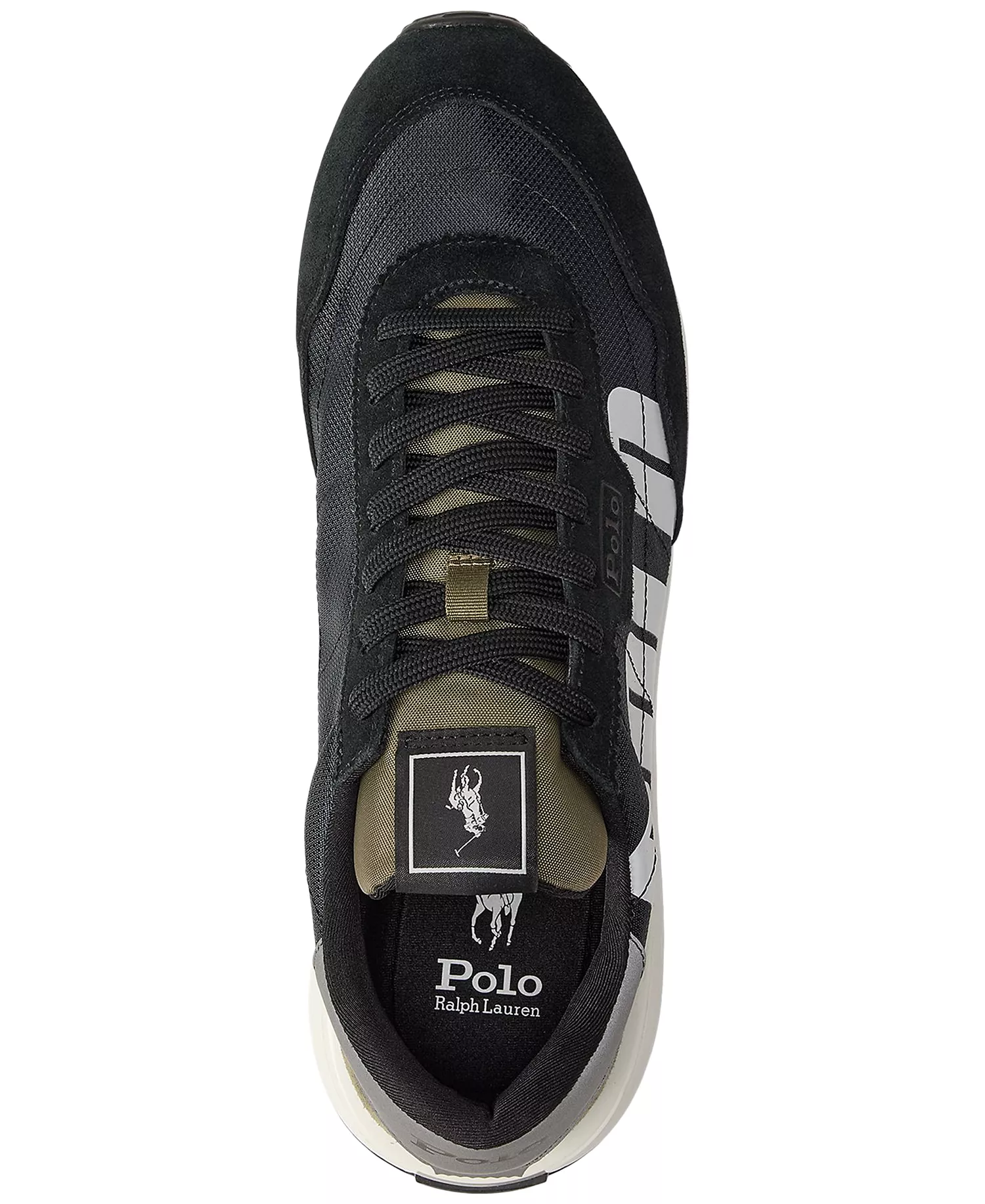 Men's Train 89 Polo Sneakers - Black/olive - 10