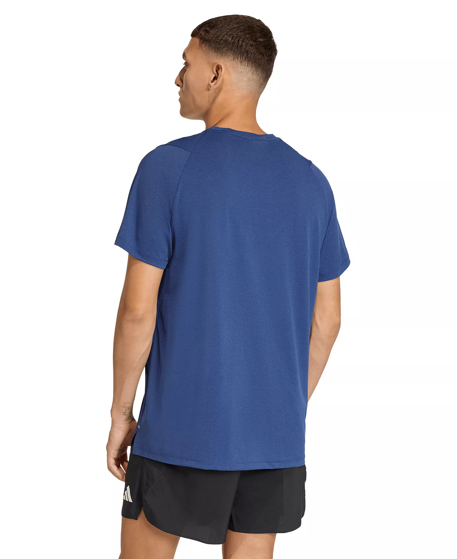 adi365 Men's Running Climacool Iconic Tee - Black - 2XL