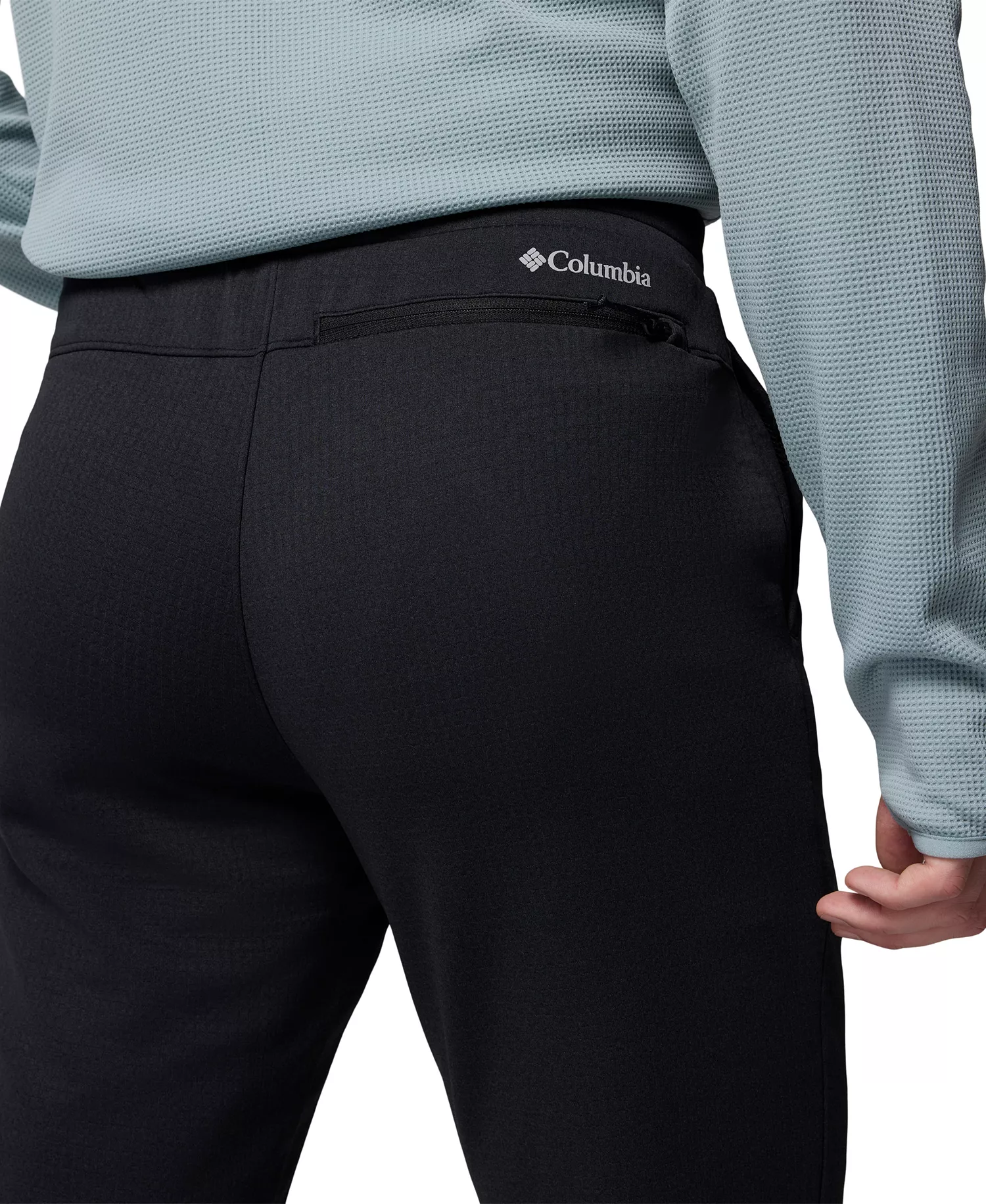 Men's Essential Hike Grid Fleece Pants - Black - 2XL