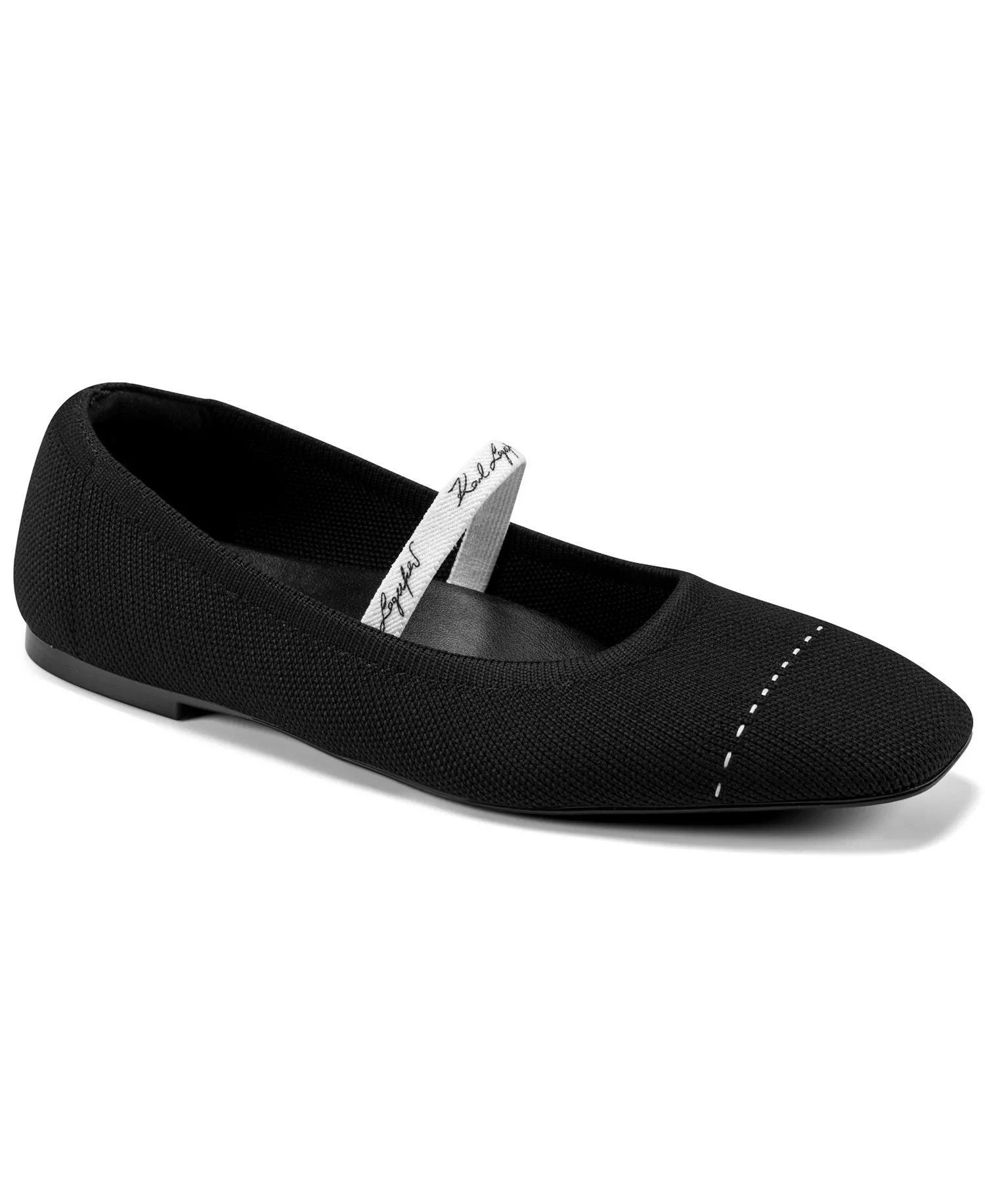 Women's Zailey Mary Jane Slip-On Flats - Black - 10M