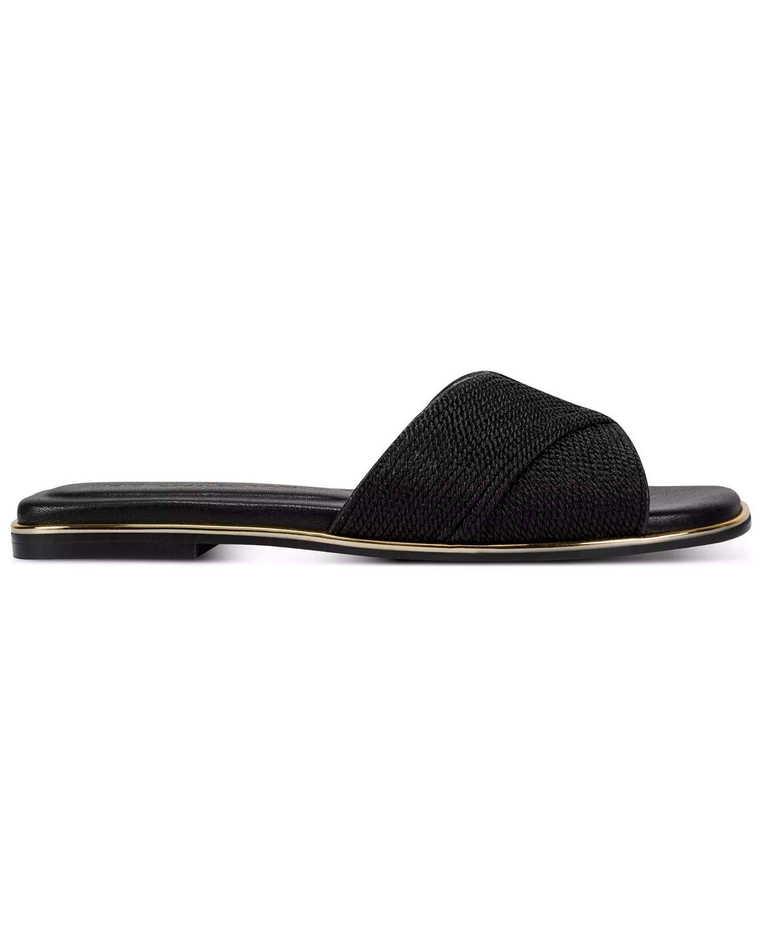 Women's Harmony Slip-On Flat Sandals - Black - 10