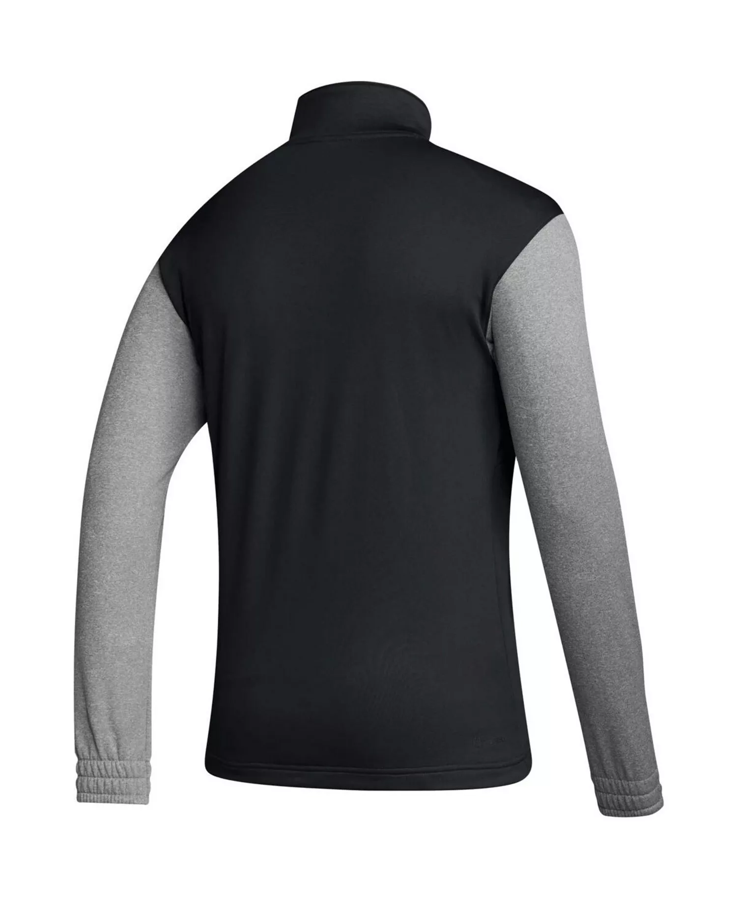Men's Black Kansas Jayhawks Sideline AEROREADY Half-Zip Top - Black - M