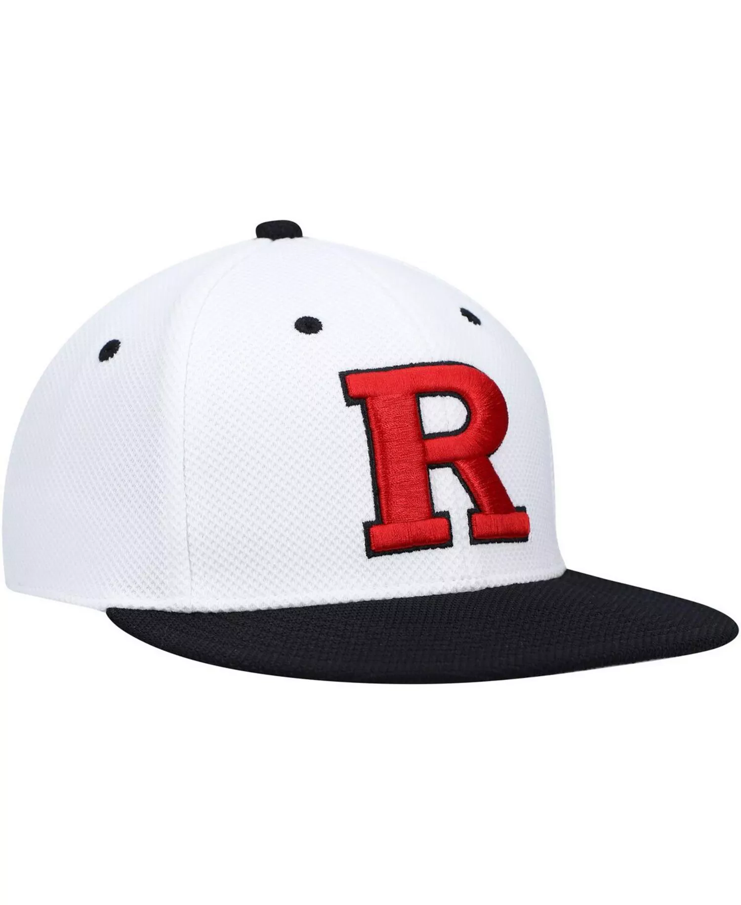 Men's White Rutgers Scarlet Knights On-Field Baseball Fitted Hat - White - 7 1/2
