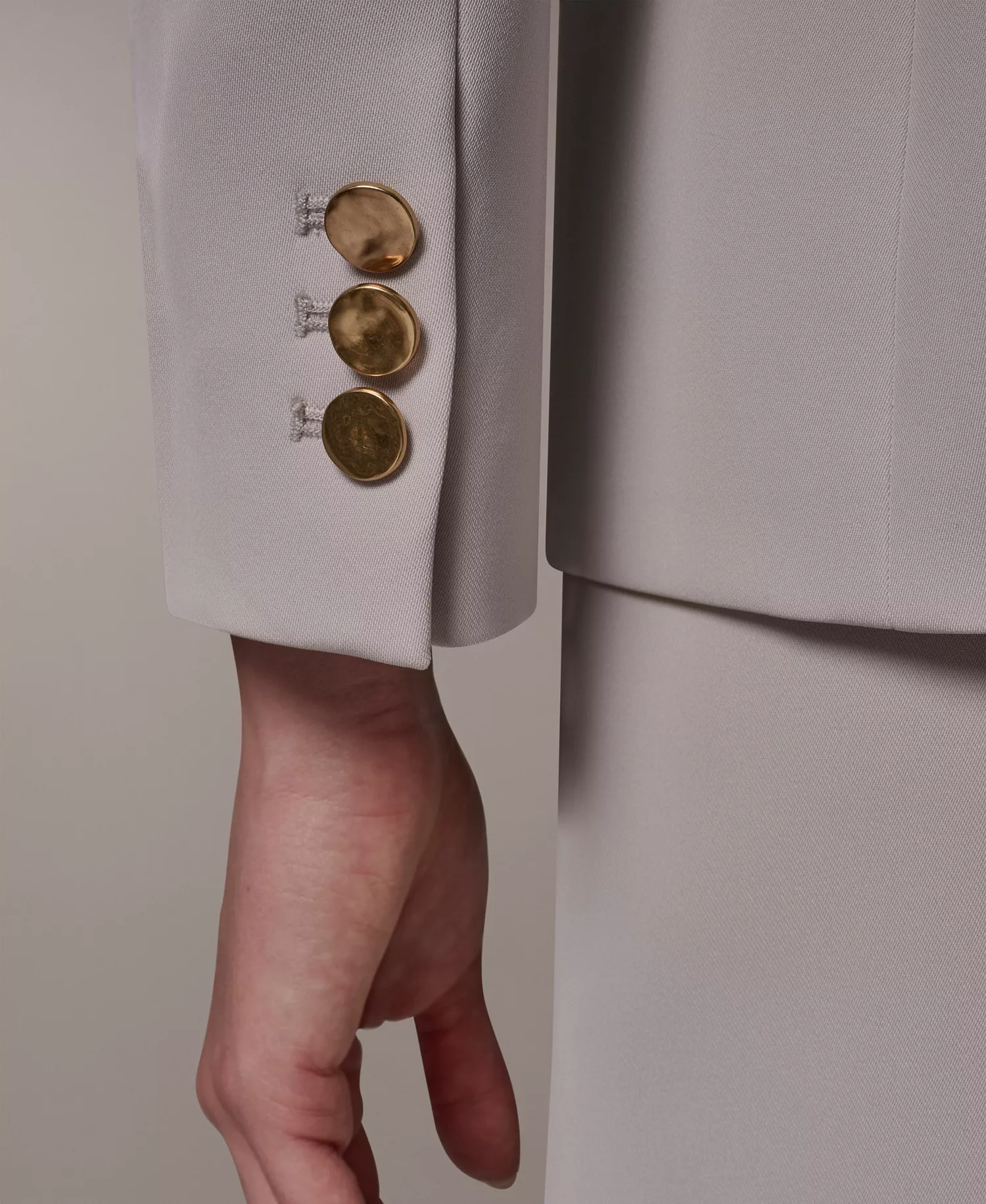 Petite Shawl Collar Long-Sleeve Jacket - Tuscan Grey - 0P