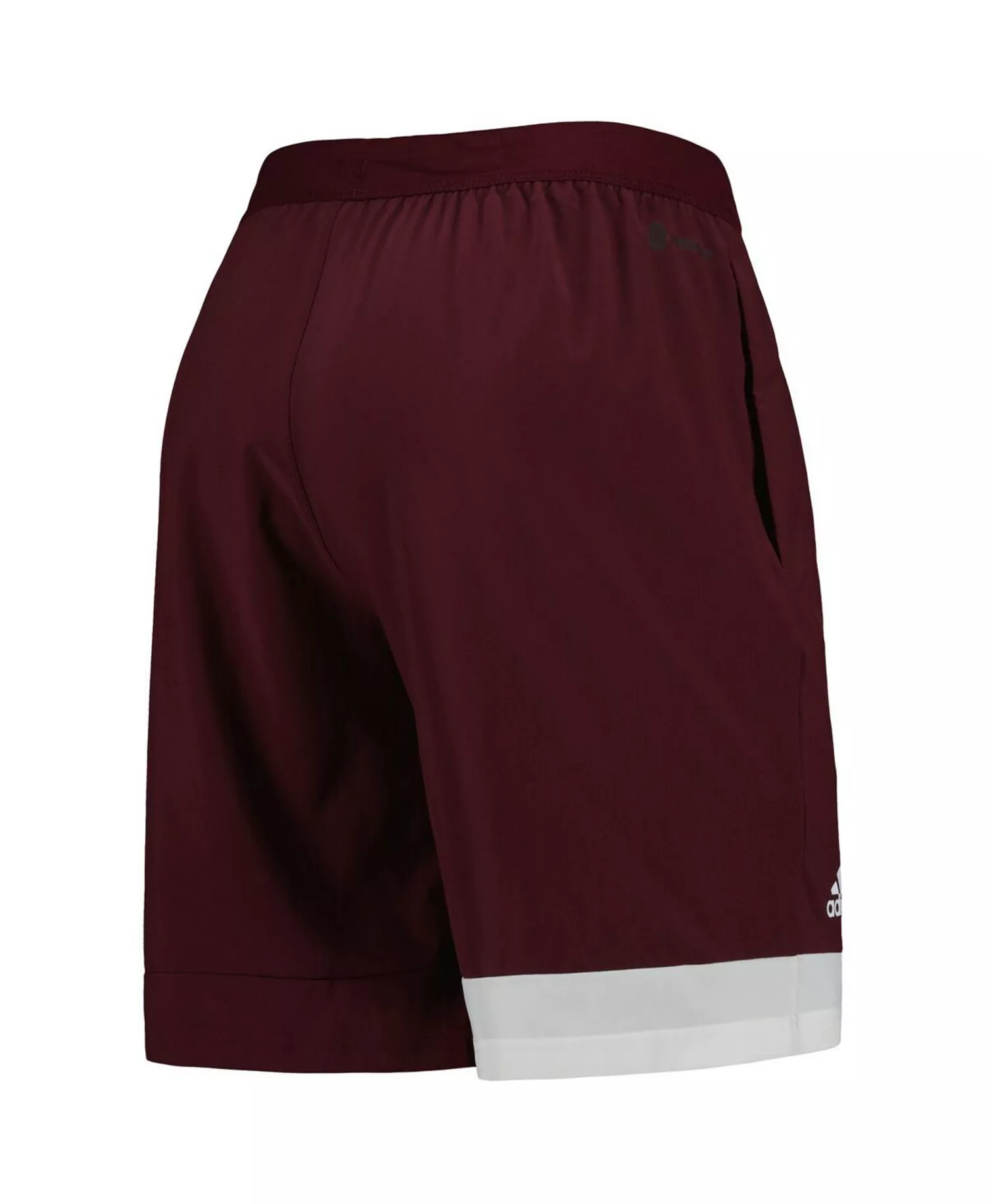 Men's Maroon Mississippi State Bulldogs AEROREADY Training Shorts - Maroon - 2XL