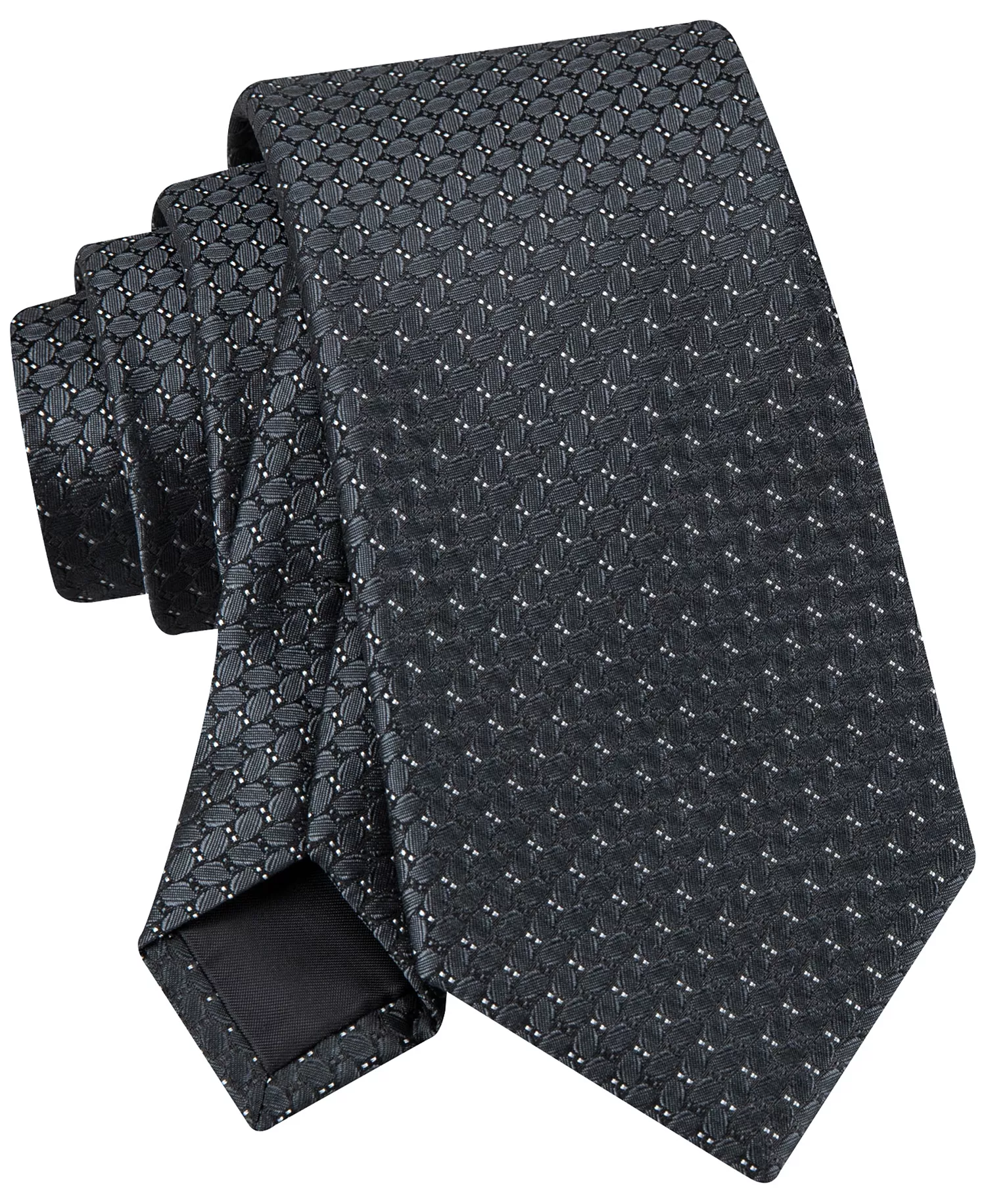 Men's Crawford Textured Tie - Black - ONE SIZE
