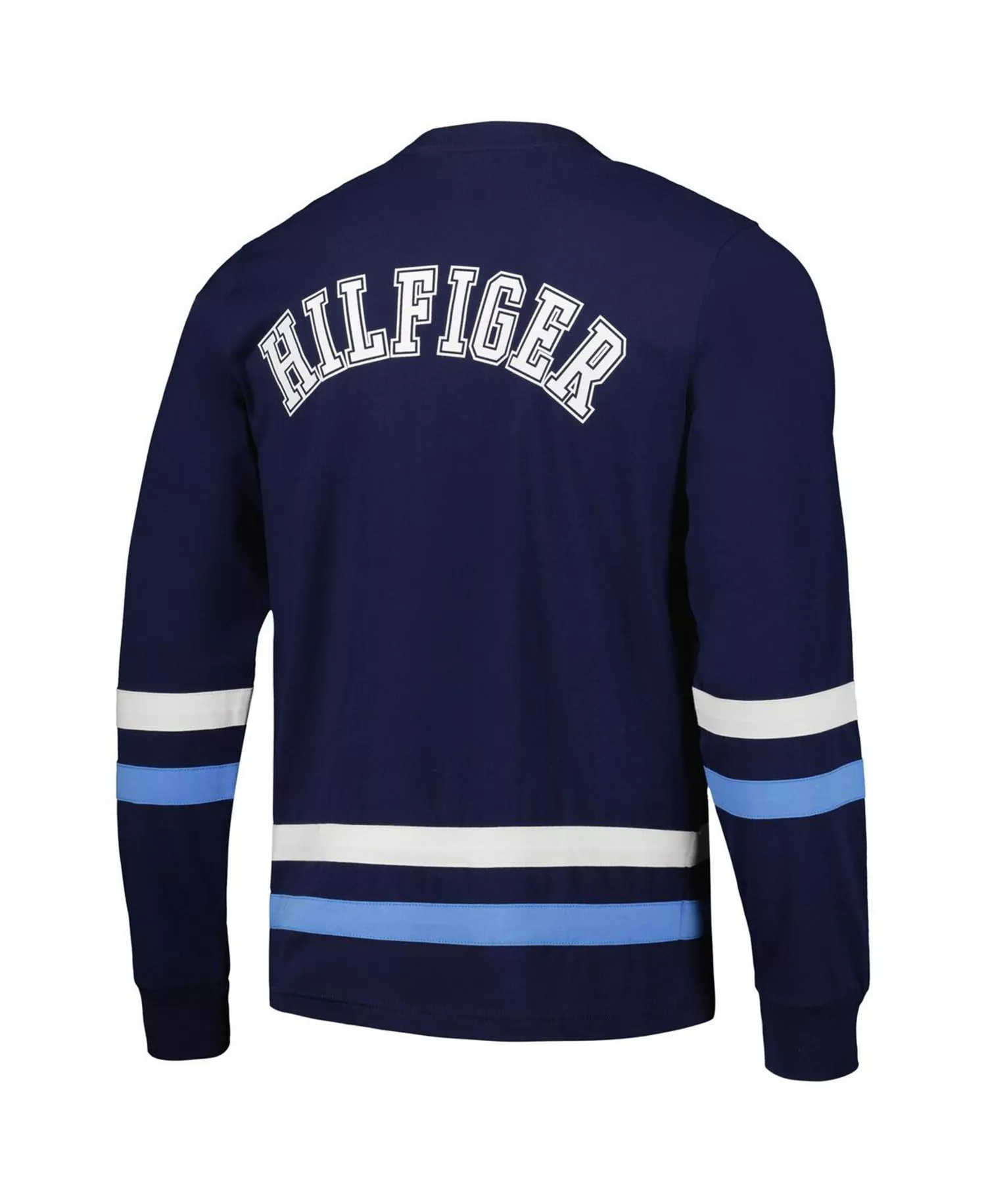 Men's Navy, Light Blue Tennessee Titans Nolan Long Sleeve T-shirt - Navy, Light Blue - 2XL