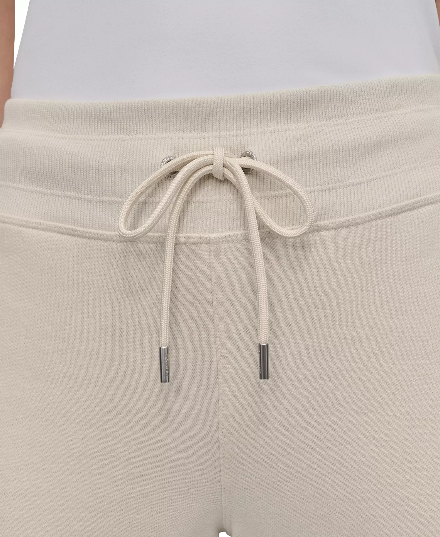 Women's Studded-Logo Cropped Pants - Lt City Khaki - S