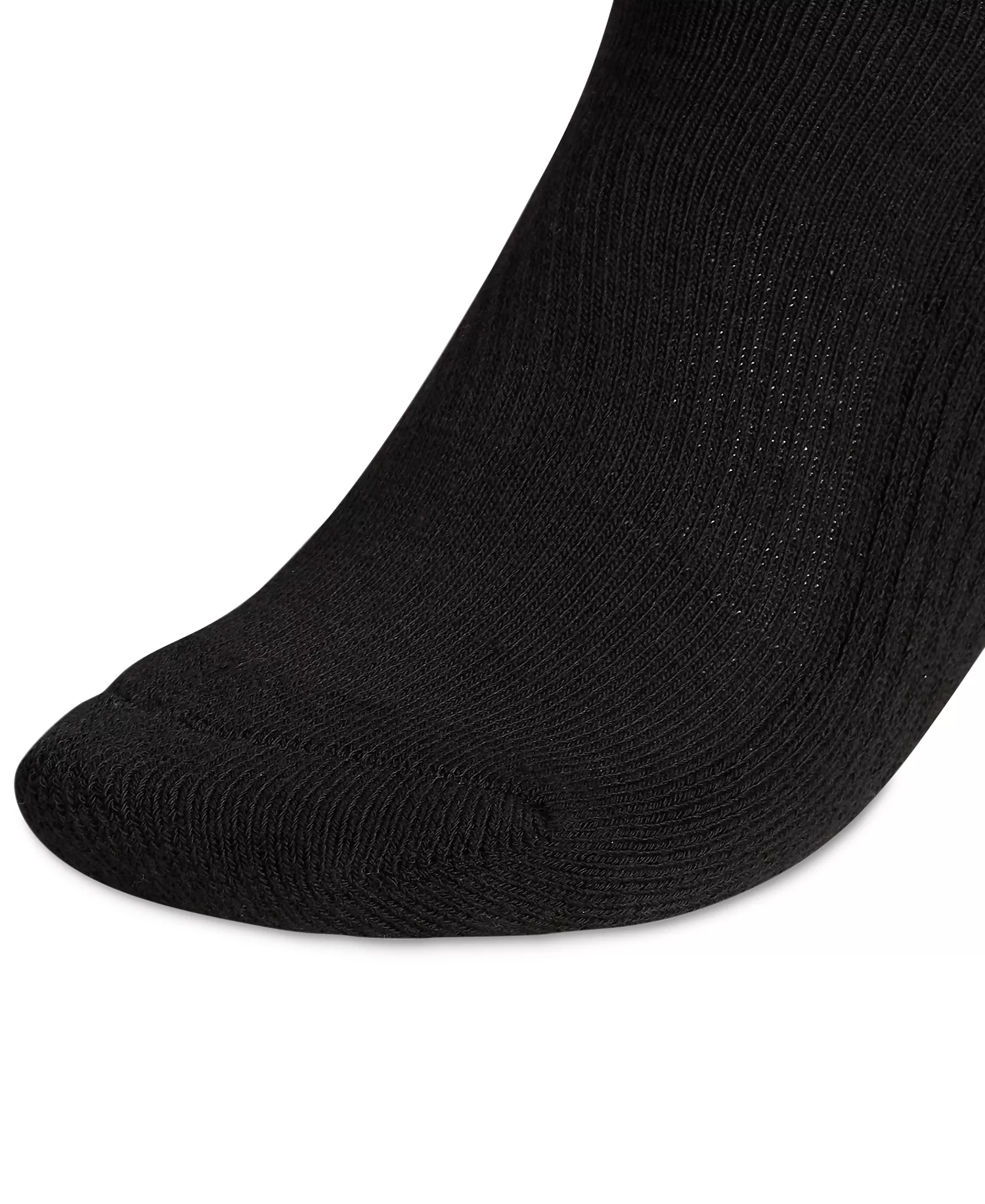 Women's 6-Pk. Athletic Cushioned Crew Socks - Black/aluminum - 9-11
