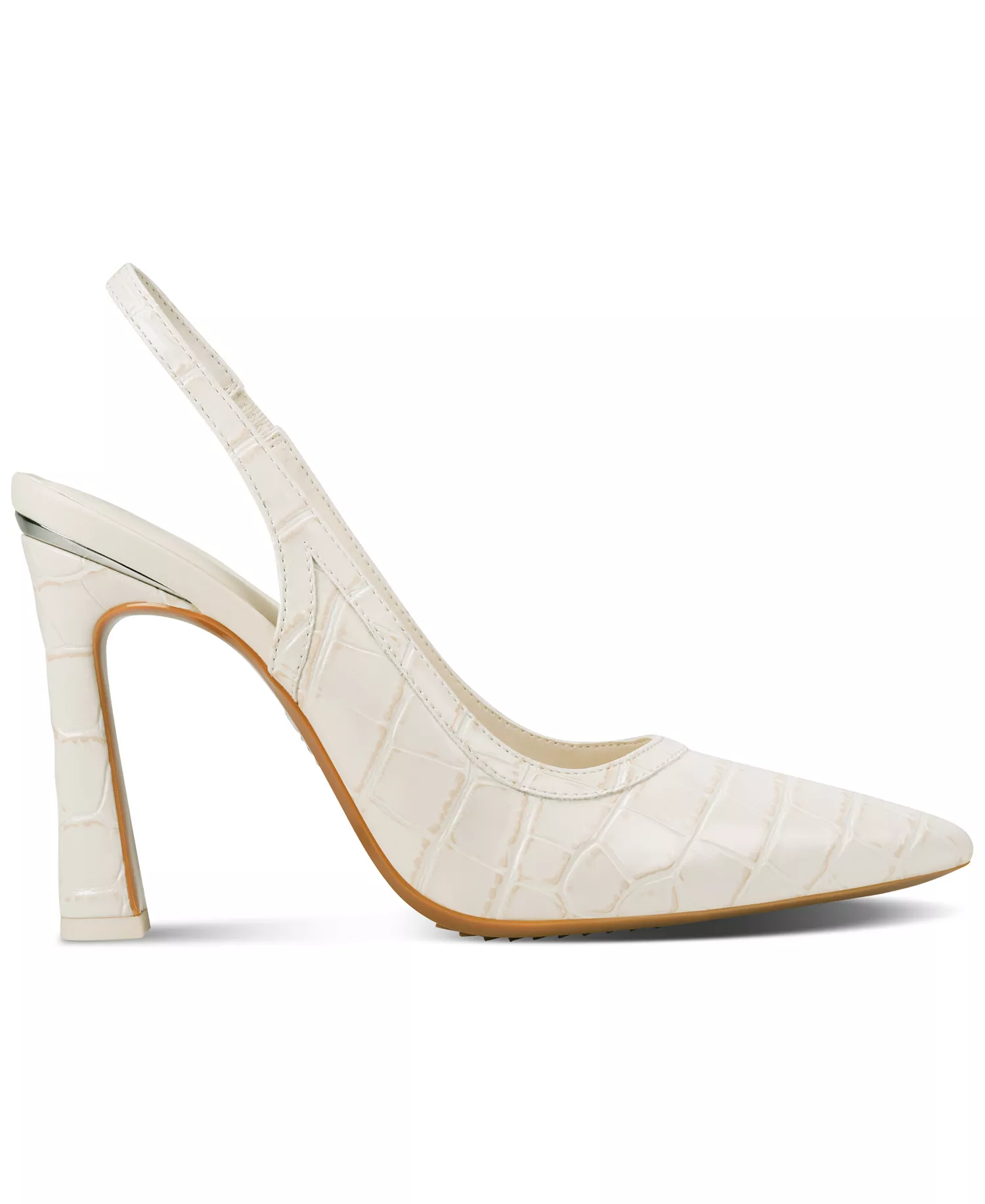 Women's Cinette Slingback Heels - Cream - 10M