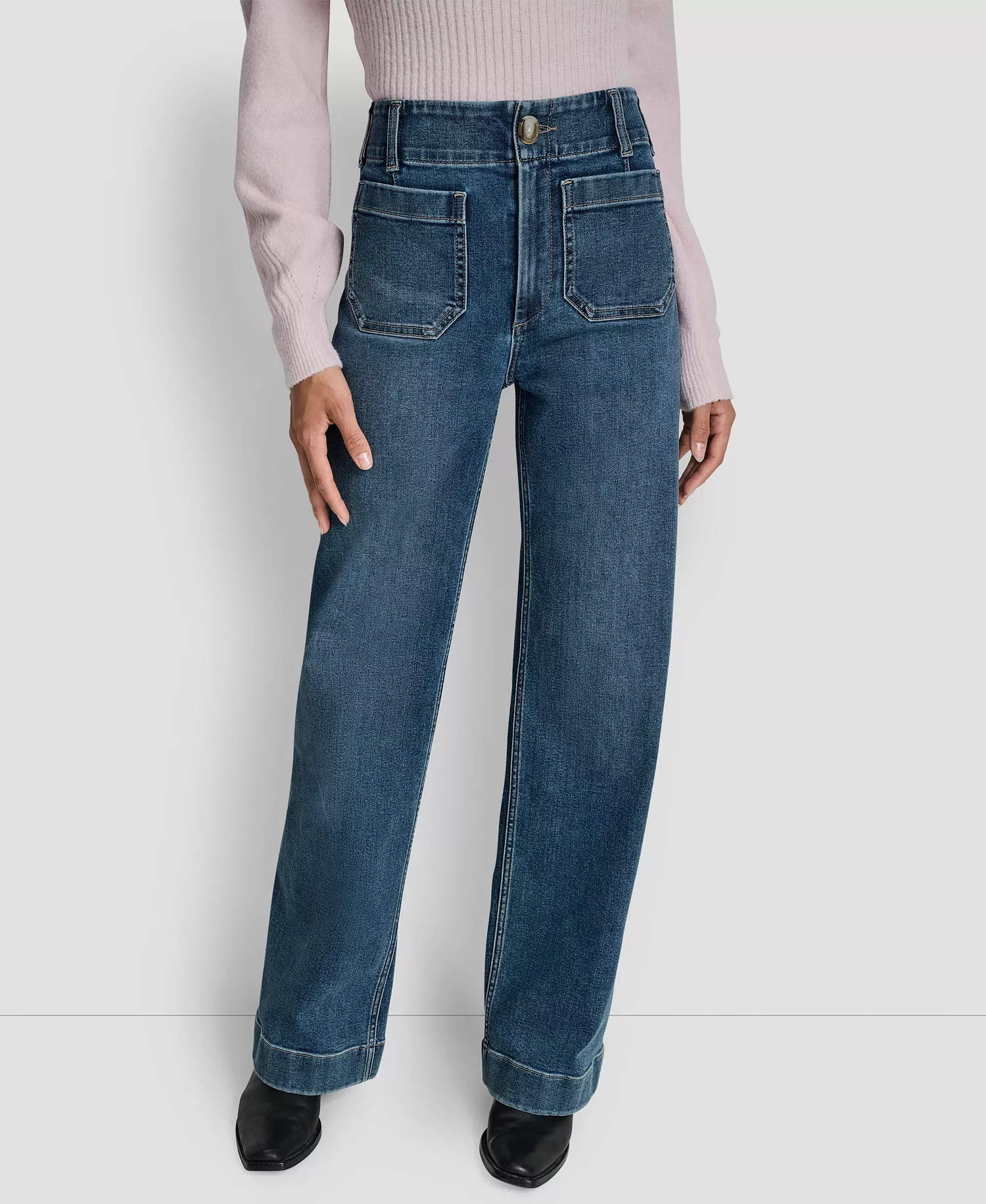 Women's High-Rise Wide Leg Jeans - Soho - 24