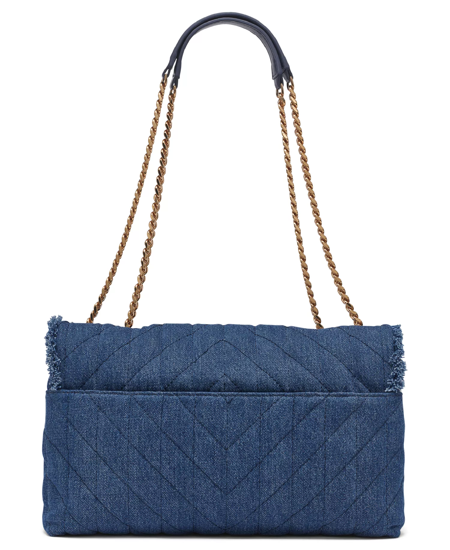 Lafayette Large Shoulder Bag  - Washed Denim - NO SIZE