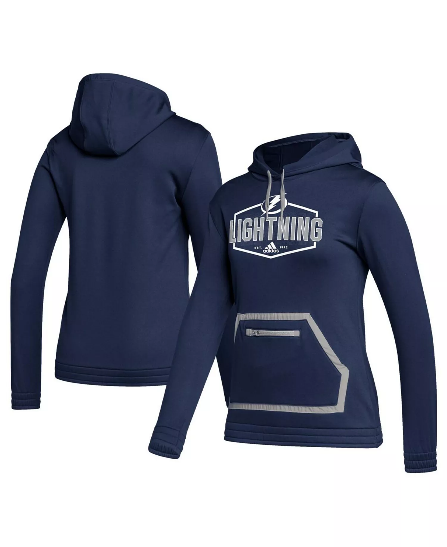 Women's Royal Tampa Bay Lightning Team Issue Pullover Hoodie - Royal - L