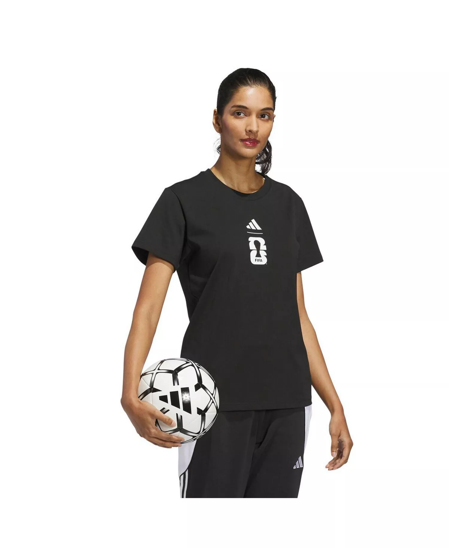 Women's Black 2026 FIFA World Cup Graphic T-Shirt - Black - L
