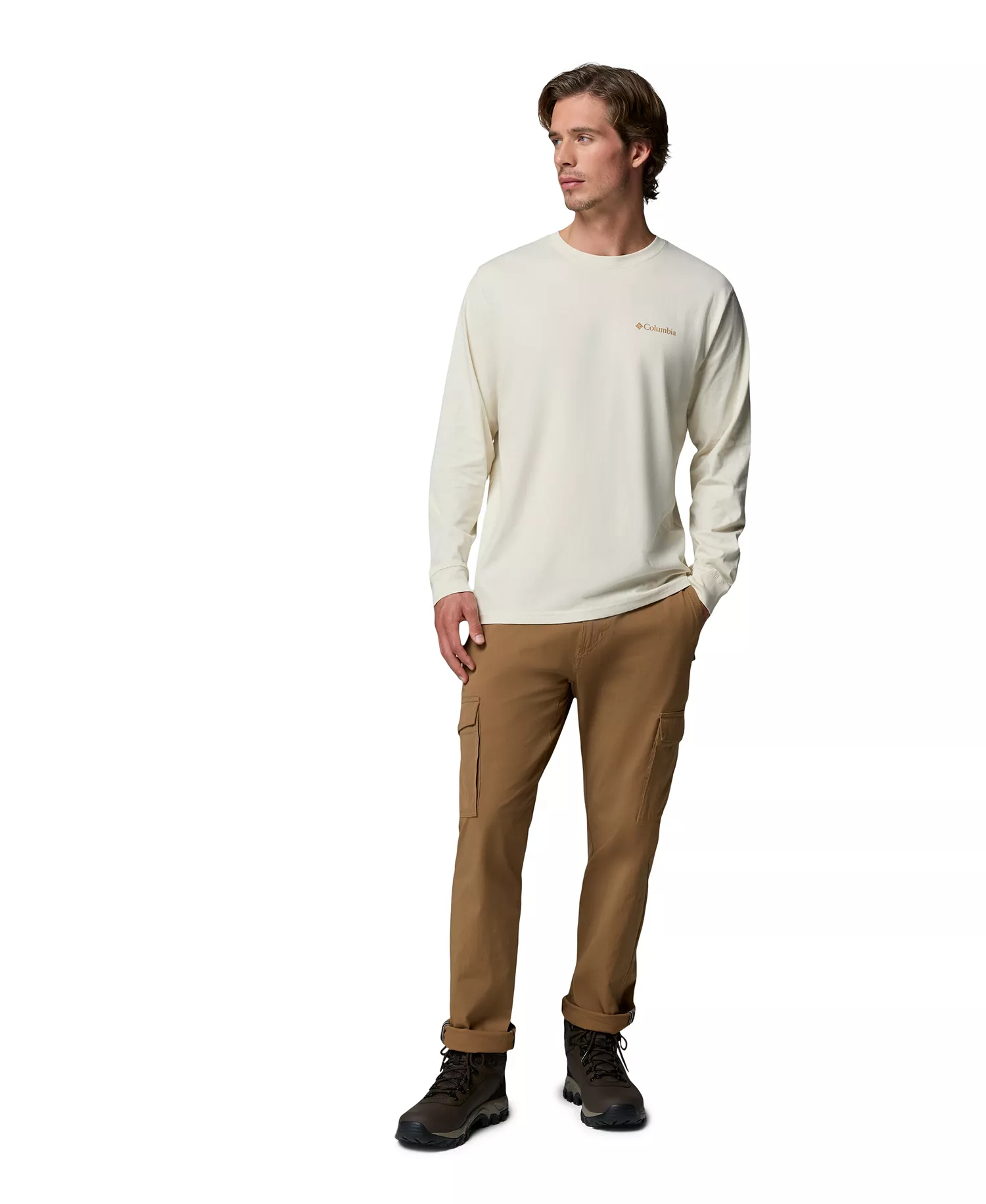 Men's Kodak Graphic Long-Sleeve T-Shirt - Chalk - M