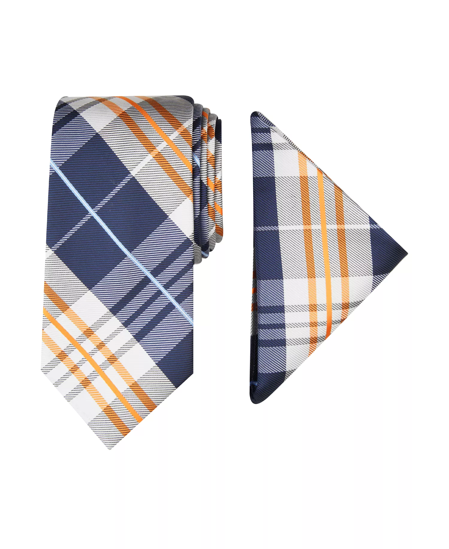 Lydonia Plaid Tie Hookrider - Orange - ONE SIZE