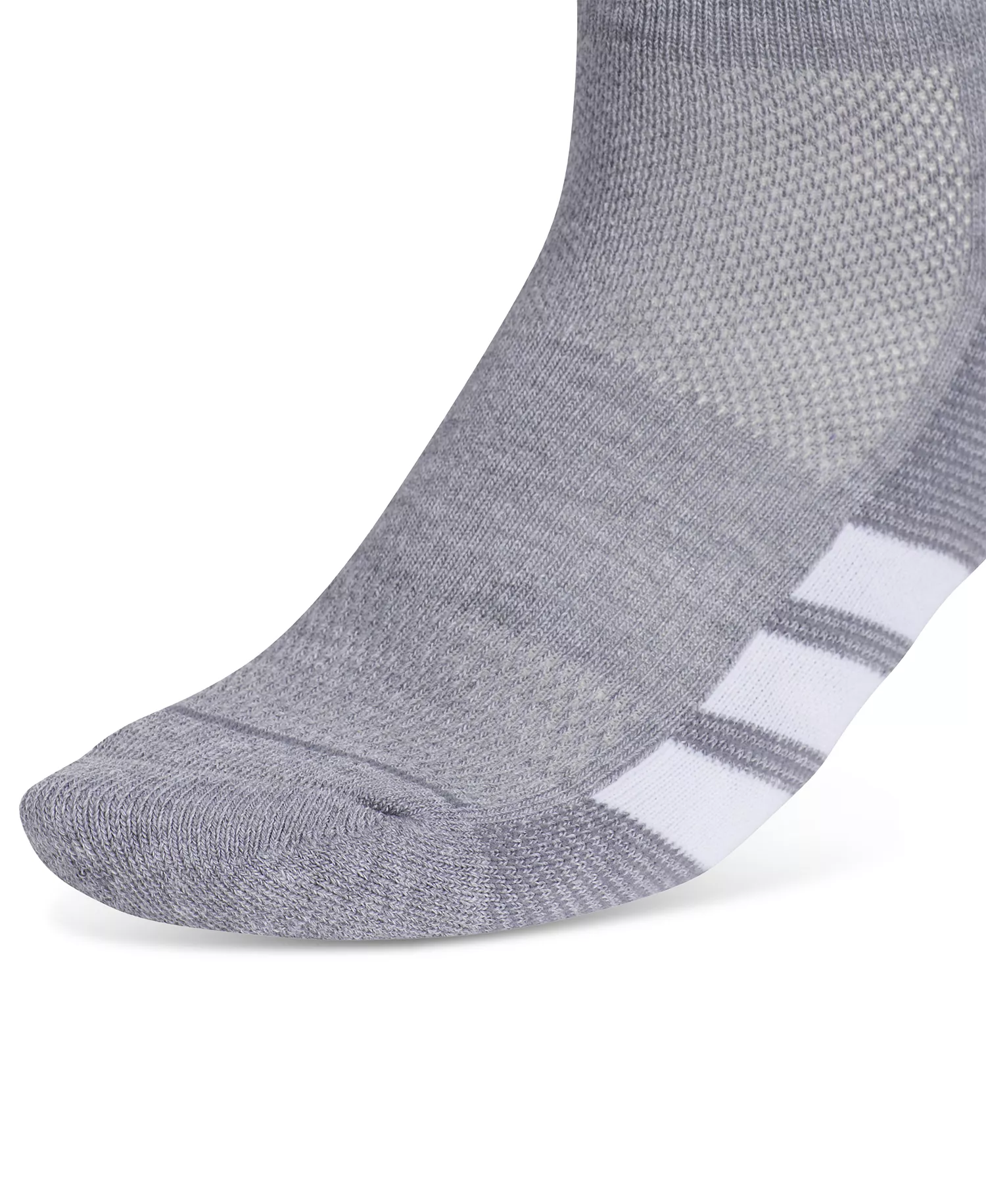 Women's 3-Pk. All Day Training Quarter Socks - Grey/white/black - 5-10